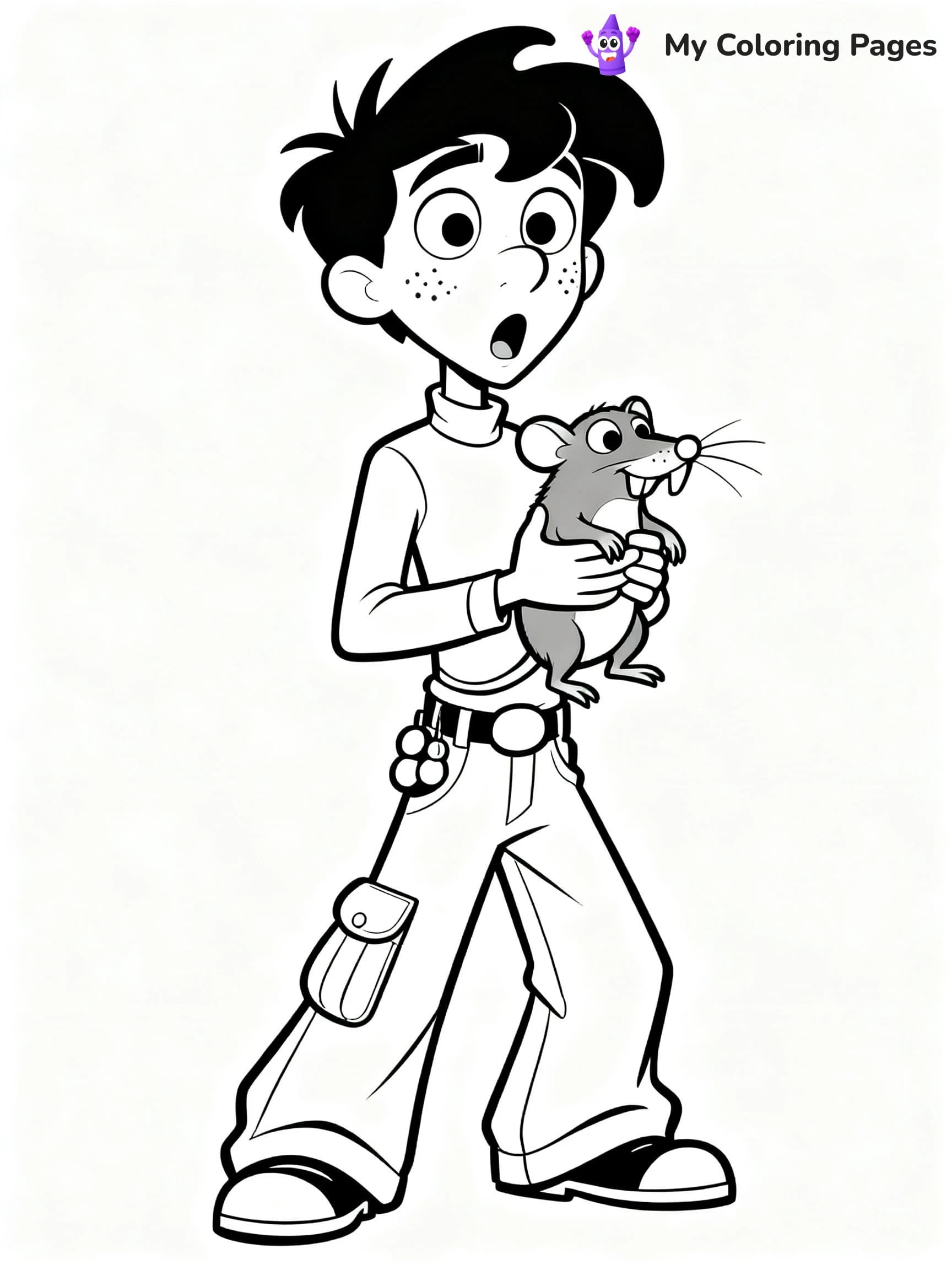 Kim Possible Coloring Pages - 17