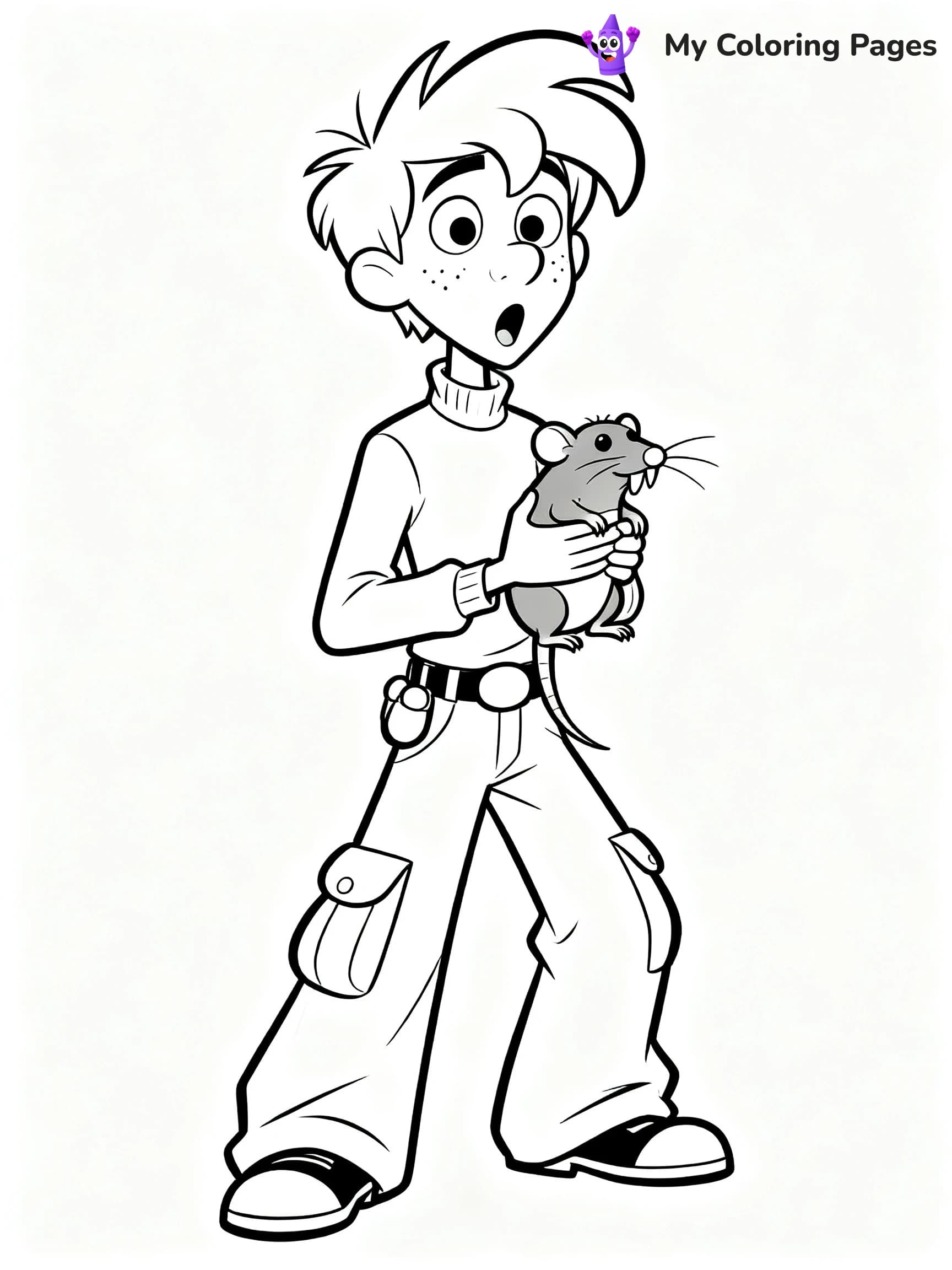 Kim Possible Coloring Pages - 13
