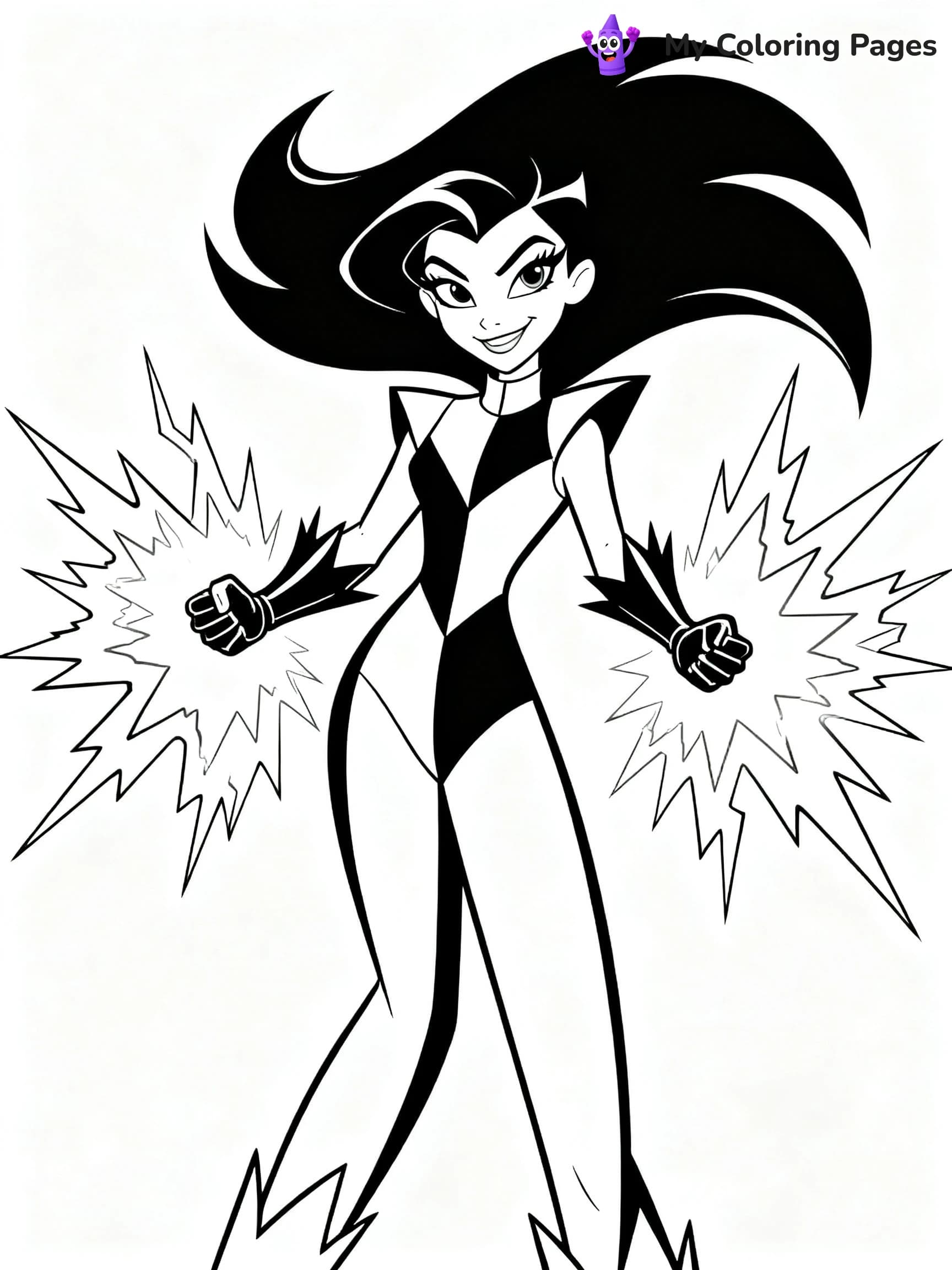 Kim Possible Coloring Pages - 1