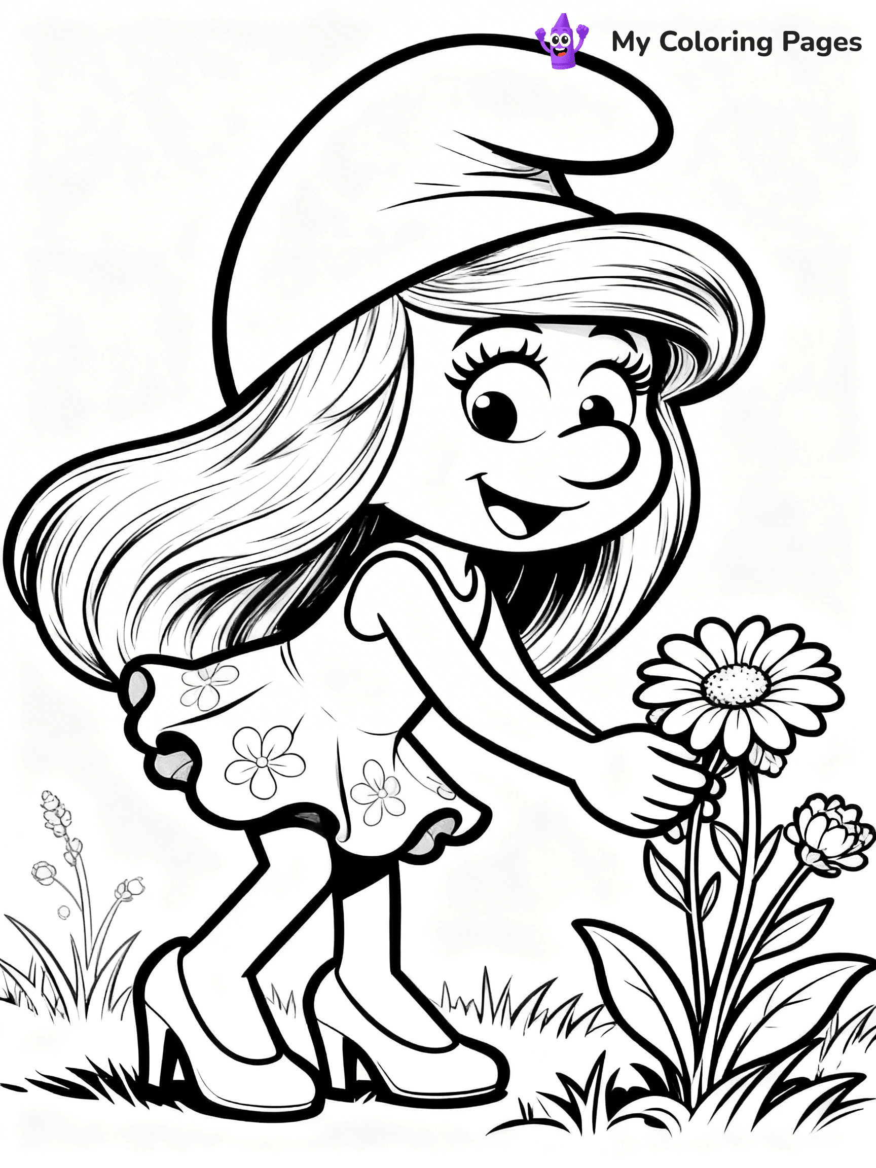 Smurf Coloring Pages - 41