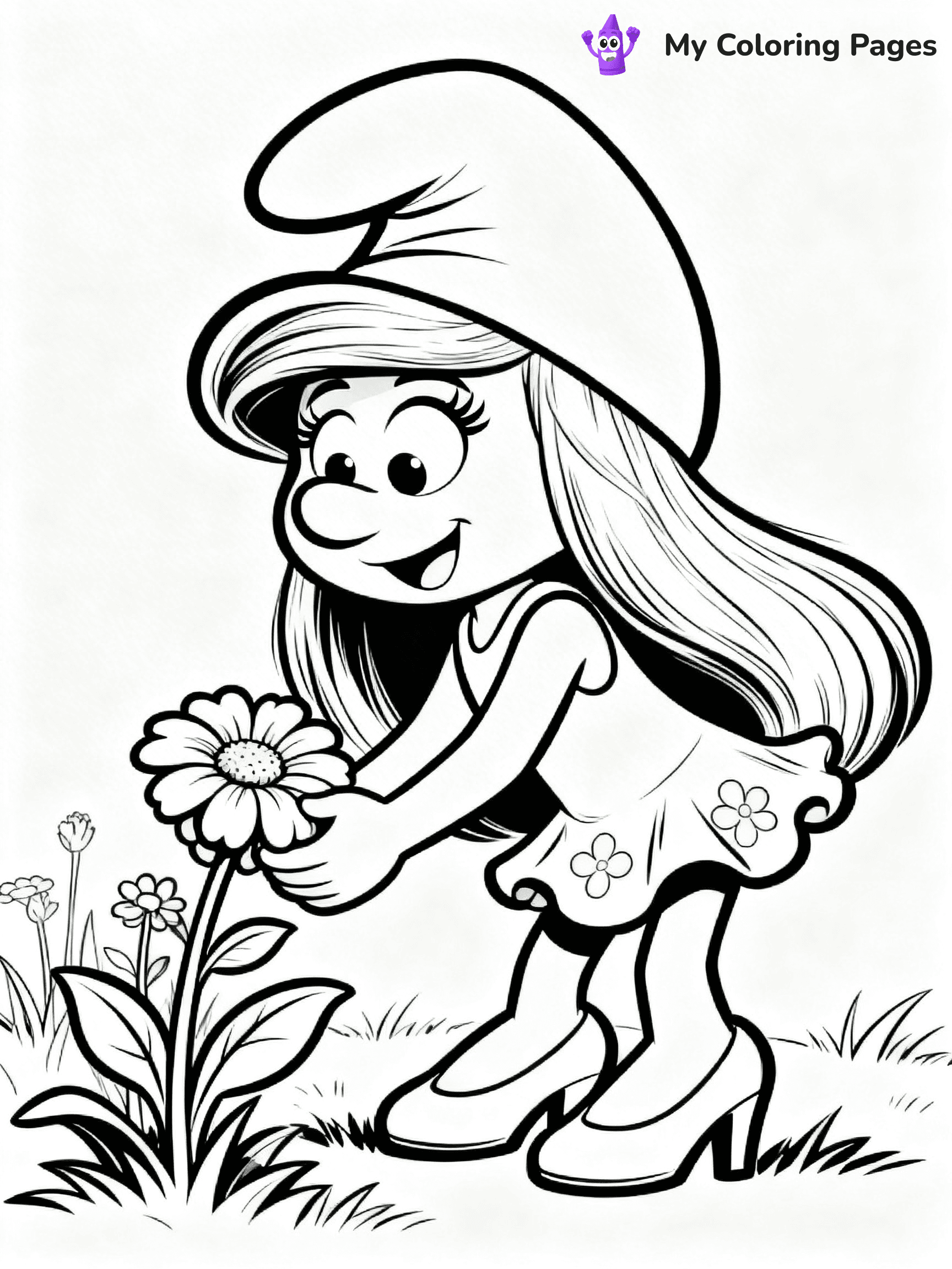 Smurf Coloring Pages - 38