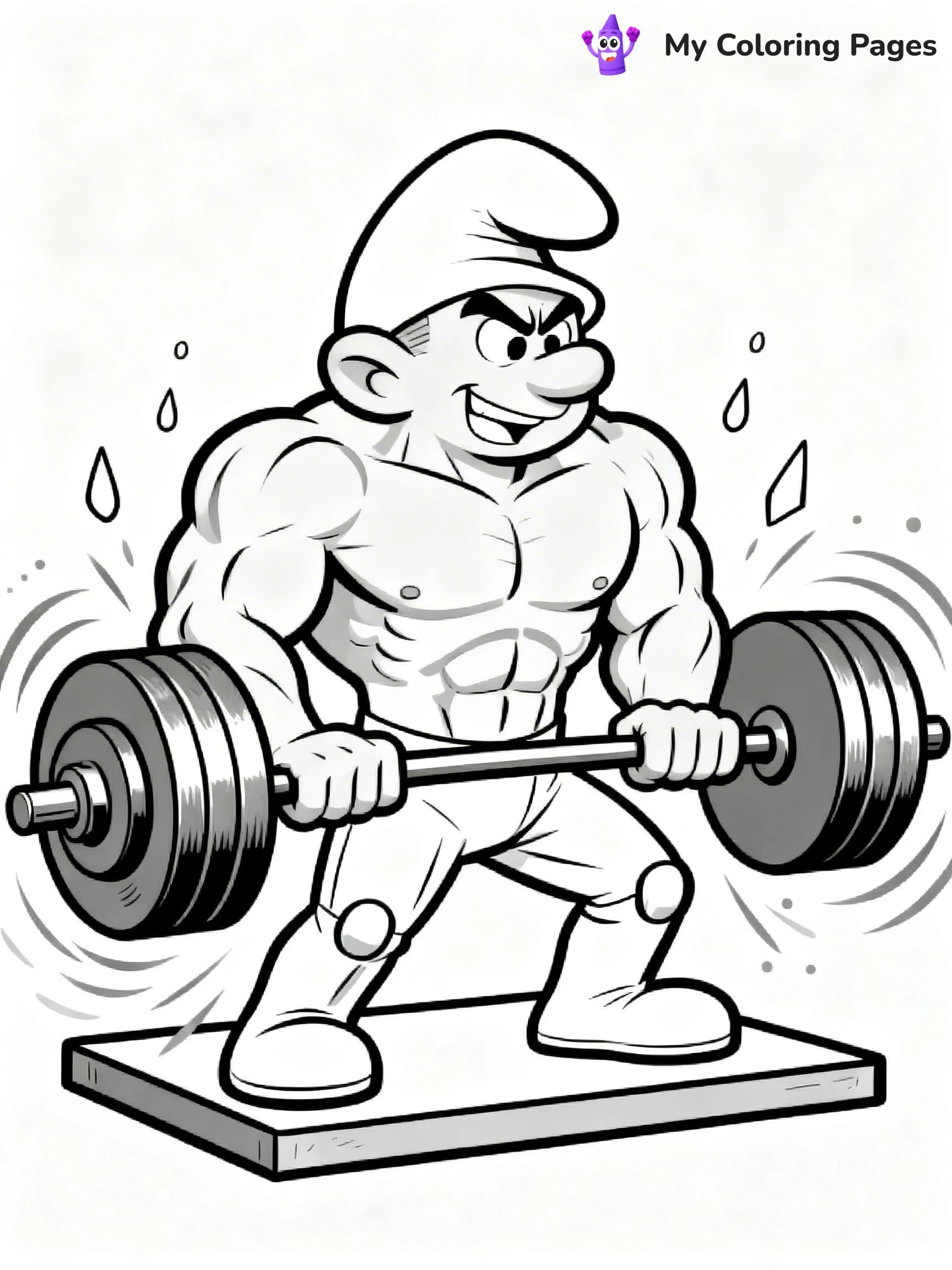 Smurf Coloring Pages - 22