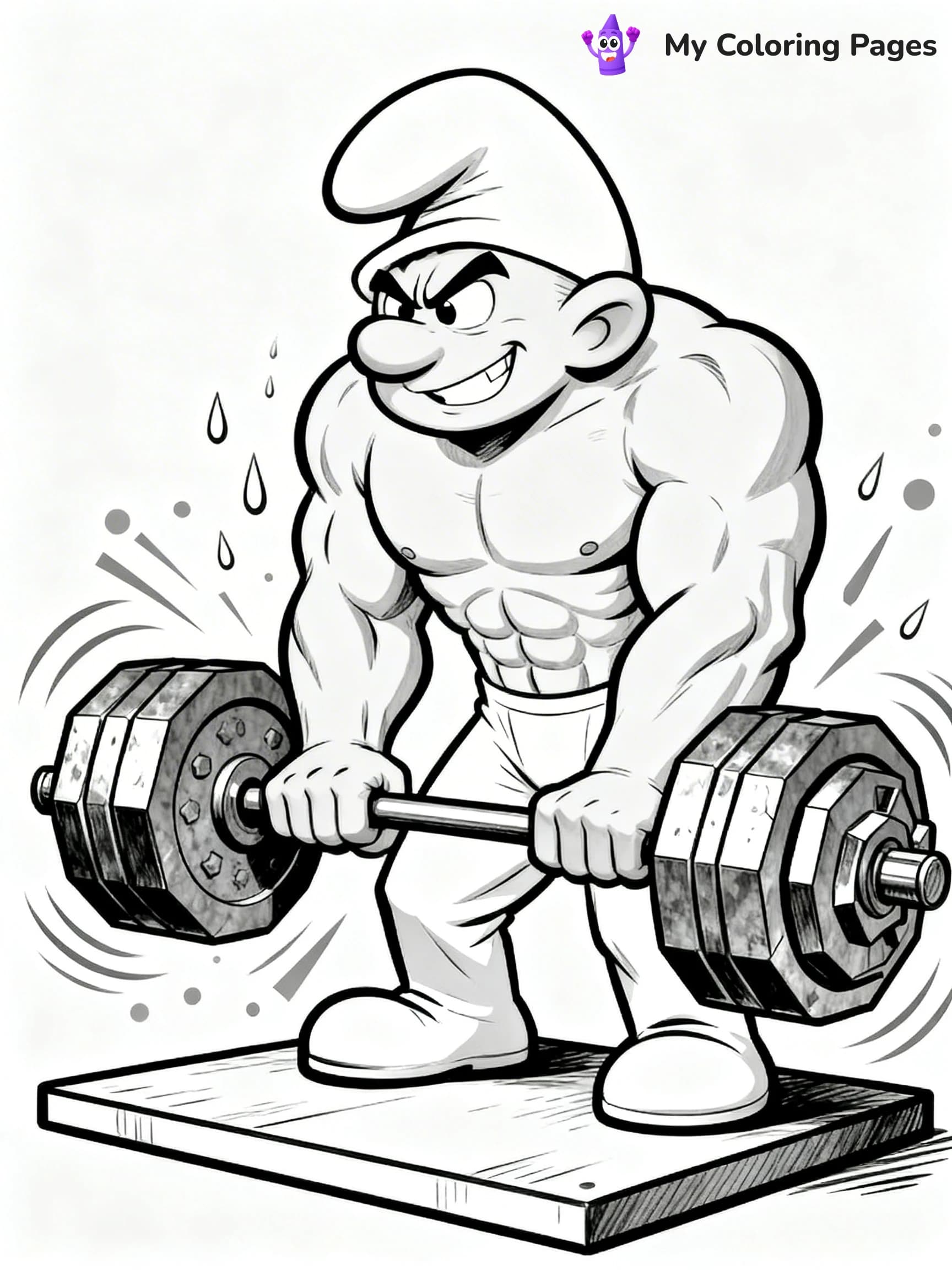 Smurf Coloring Pages - 21