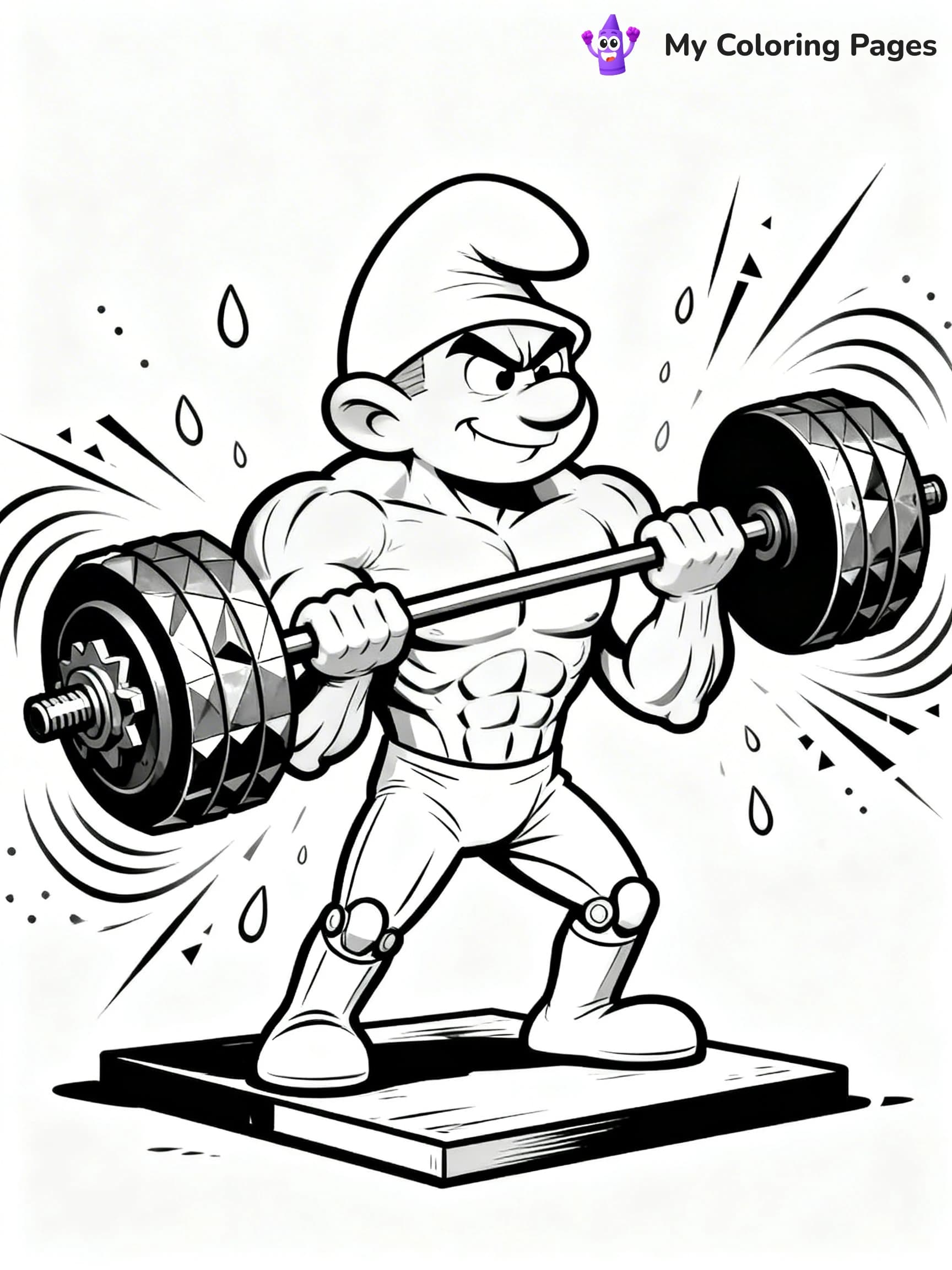 Smurf Coloring Pages - 20