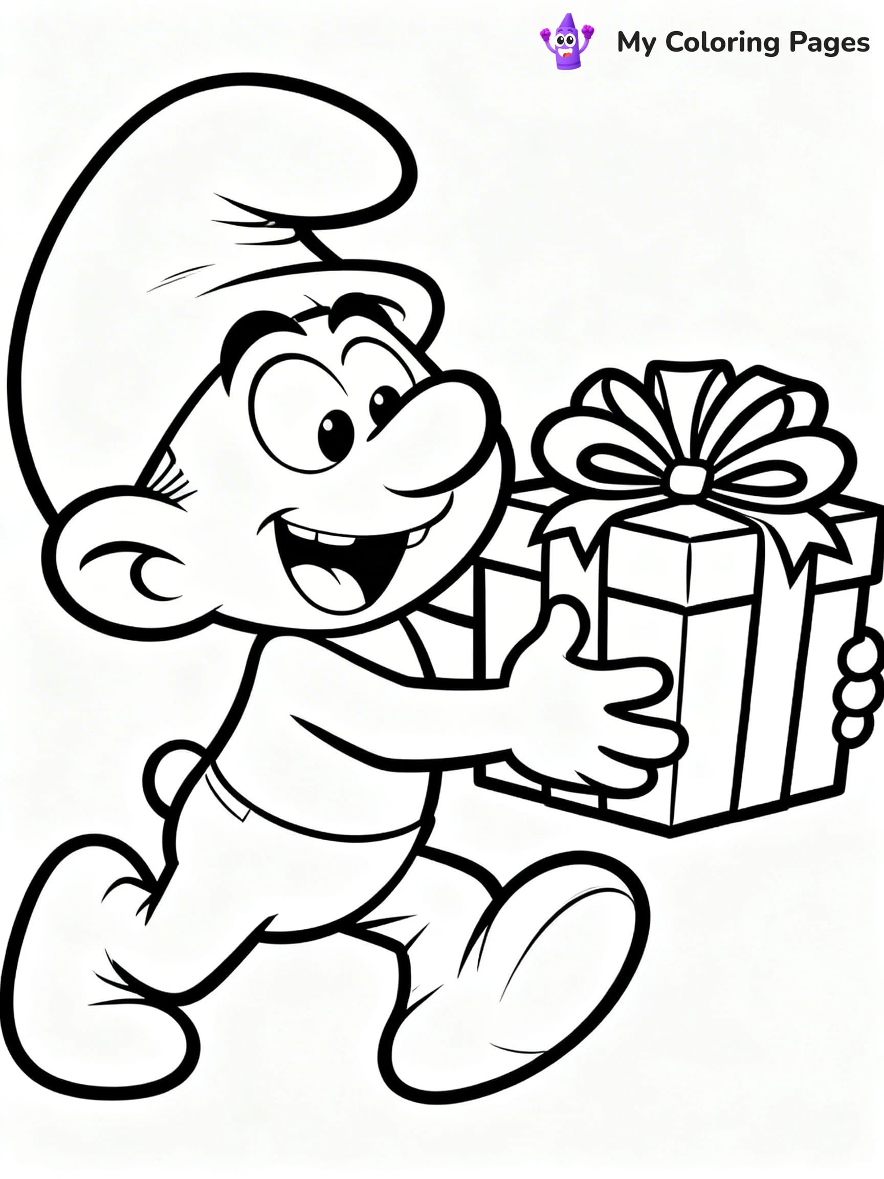 Smurf Coloring Pages - 17