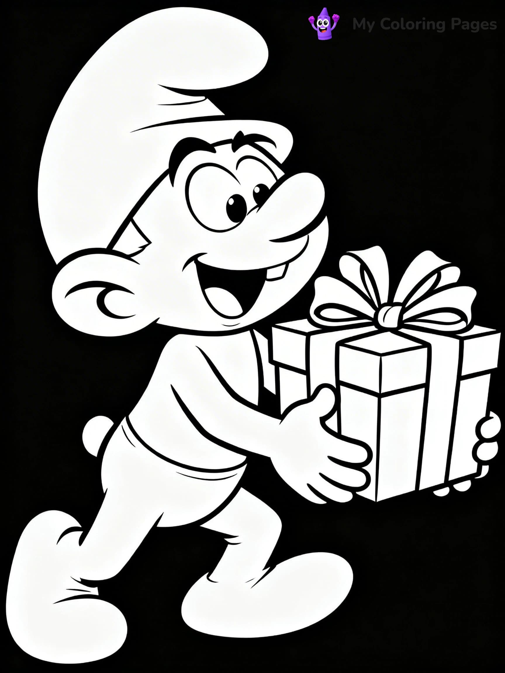 Smurf Coloring Pages - 16