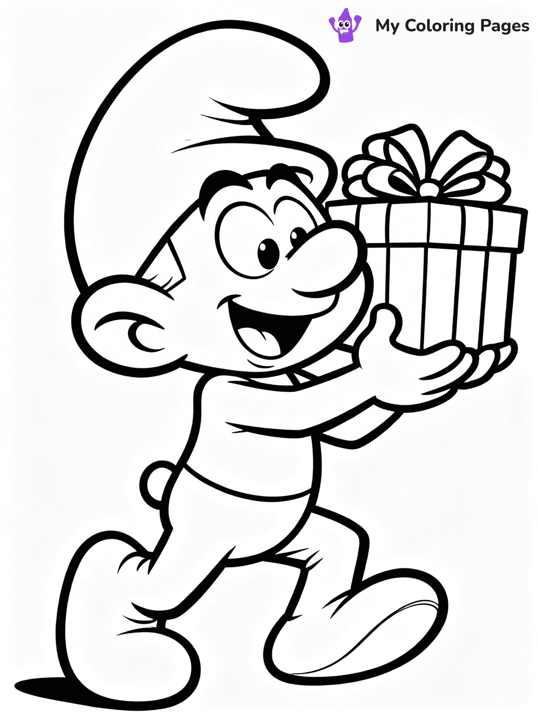 Smurf Coloring Pages - 15