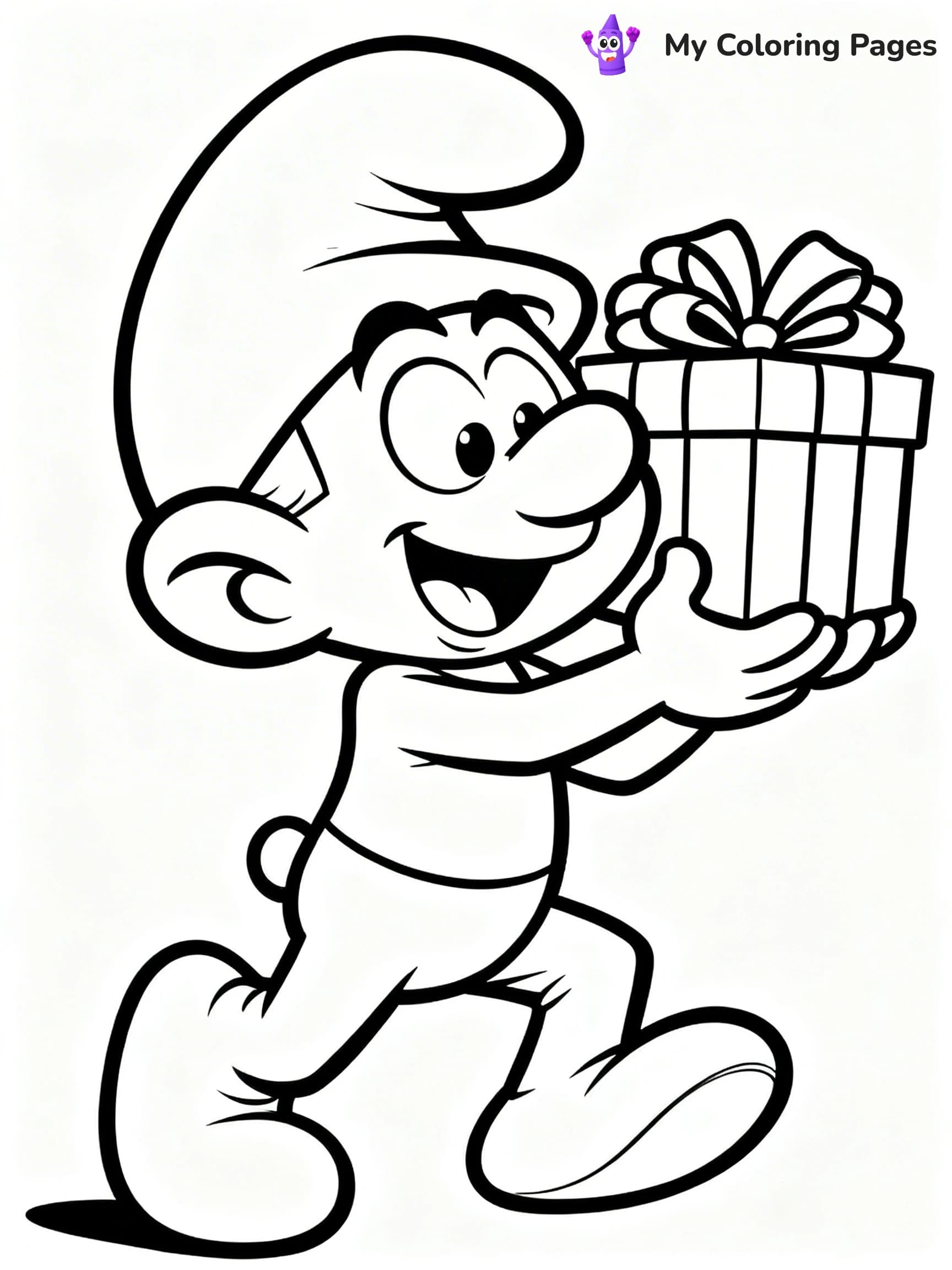 Smurf Coloring Pages - 15