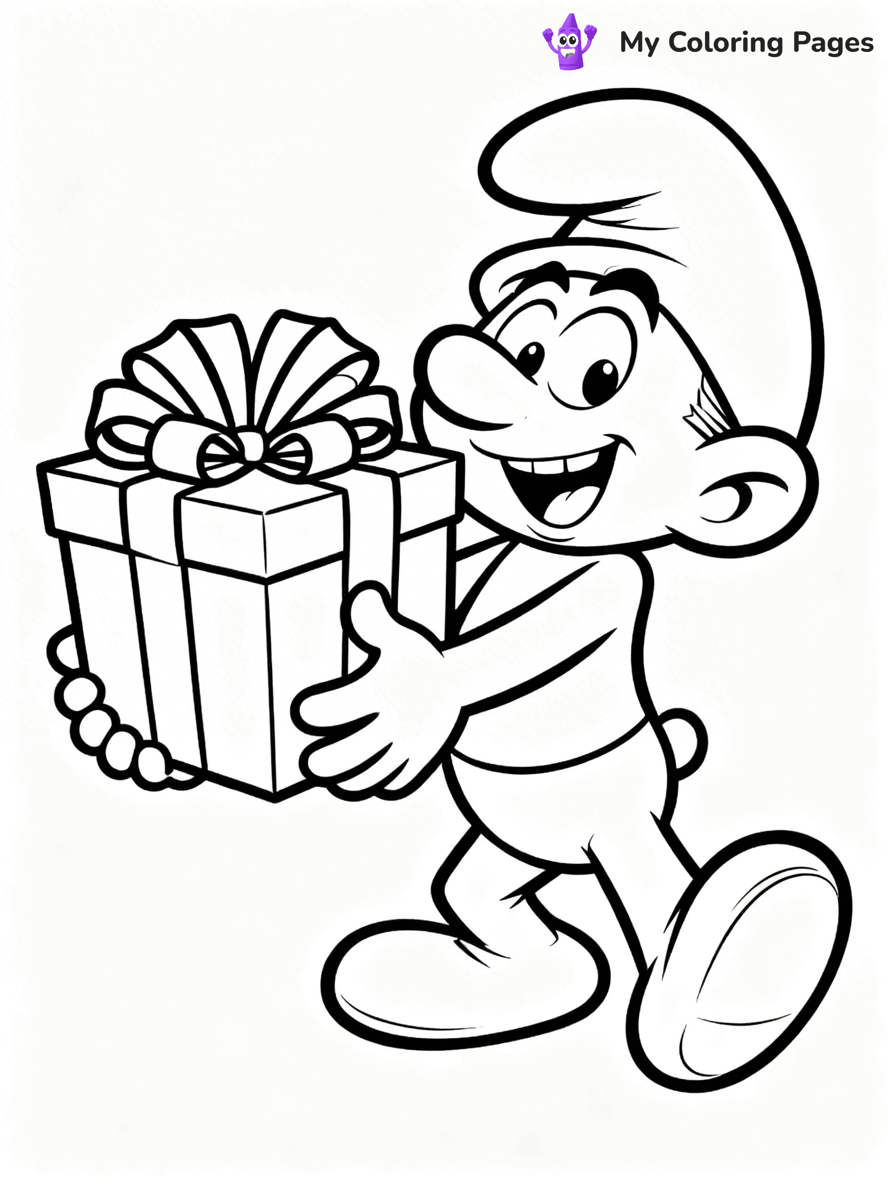 Smurf Coloring Pages - 14