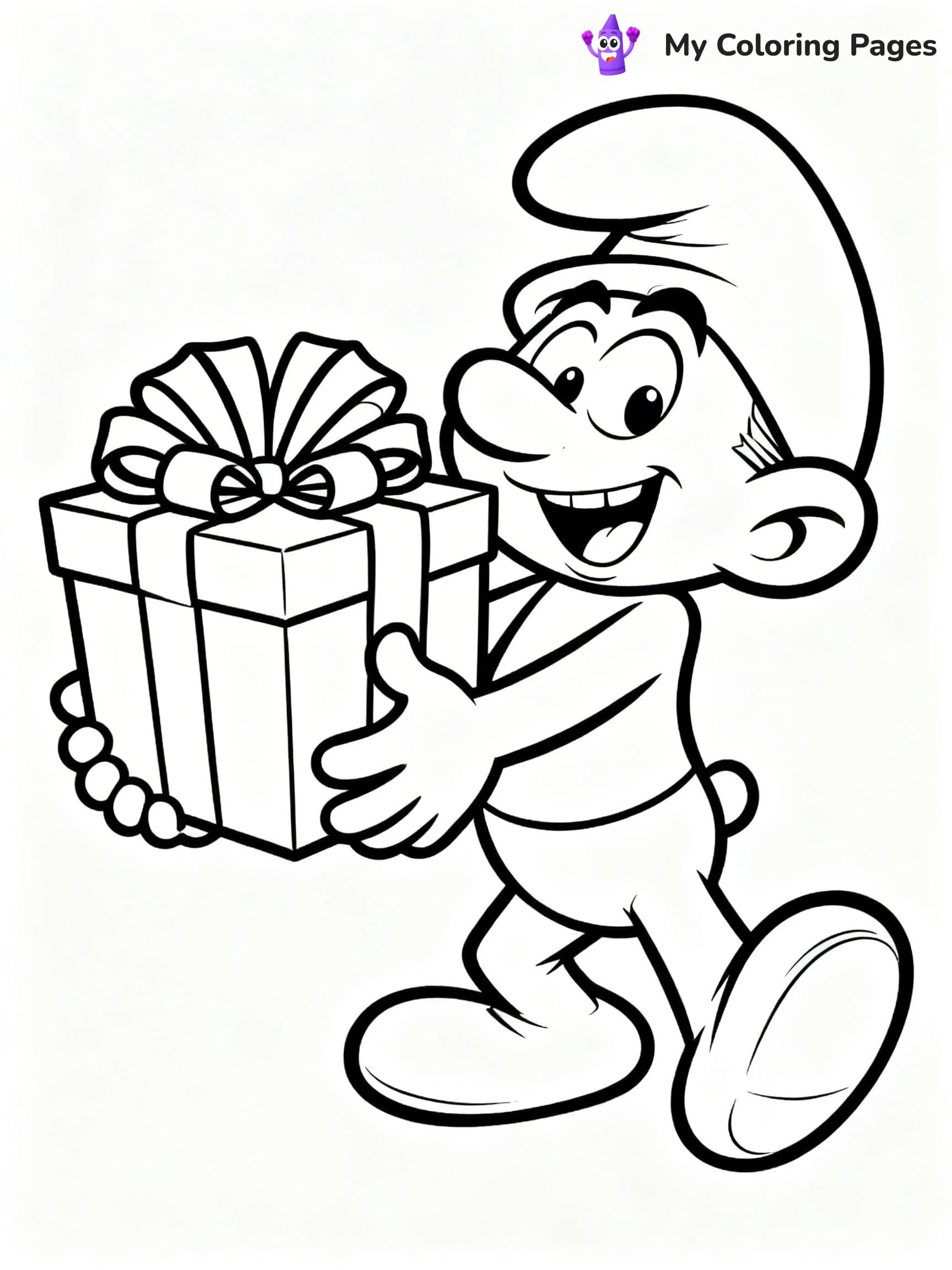 Smurf Coloring Pages - 14