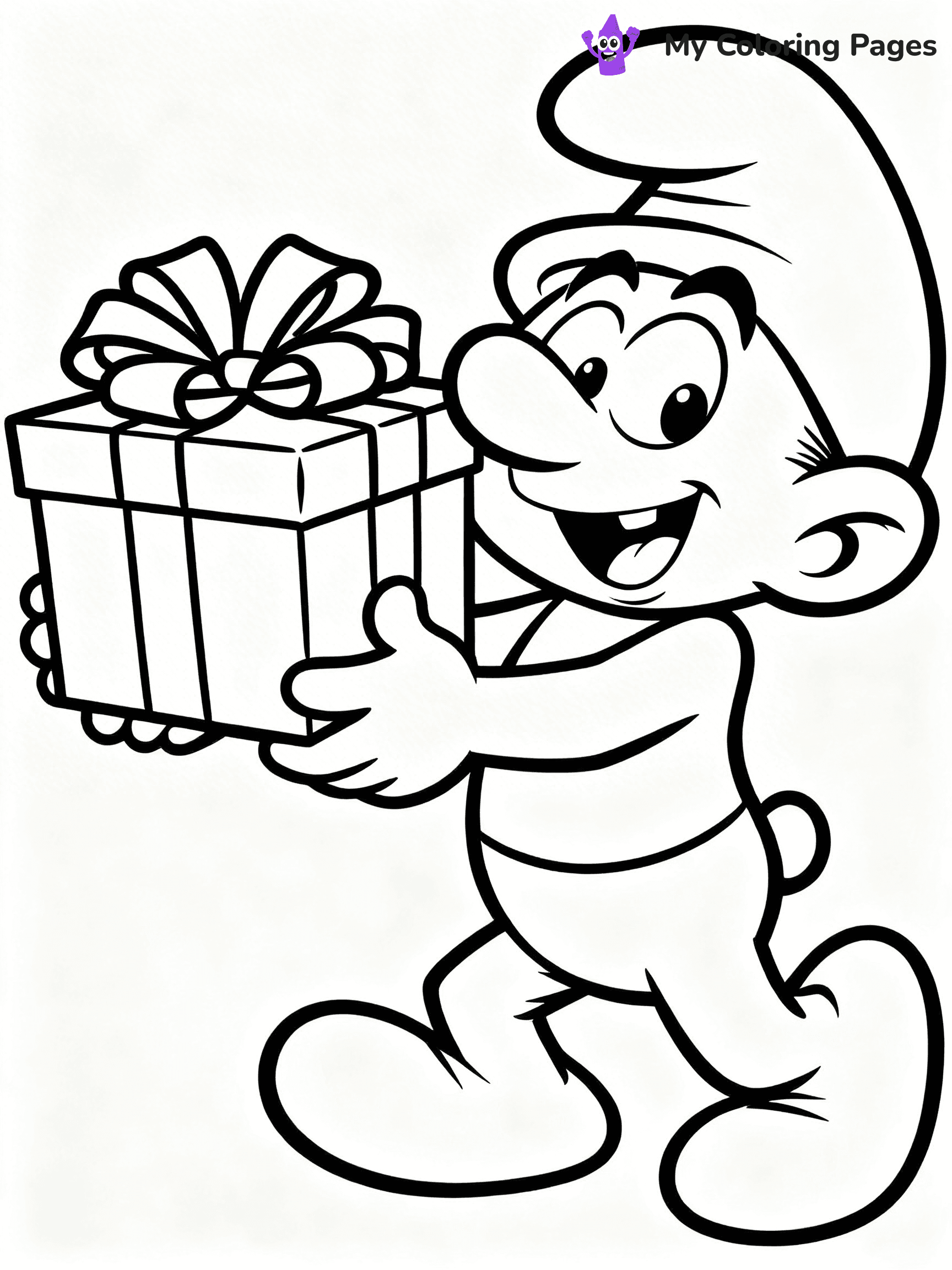 Smurf Coloring Pages - 13