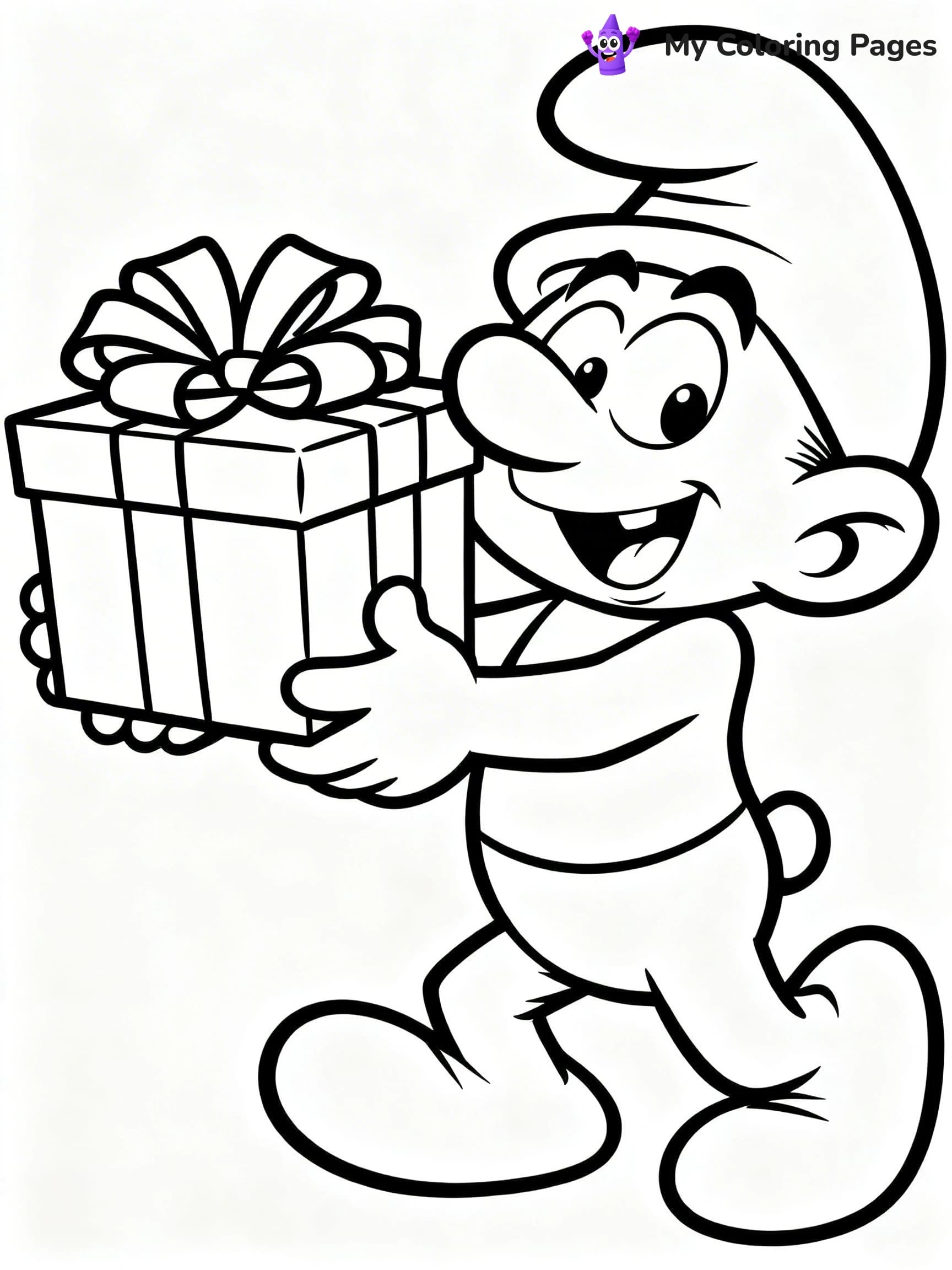 Smurf Coloring Pages - 13