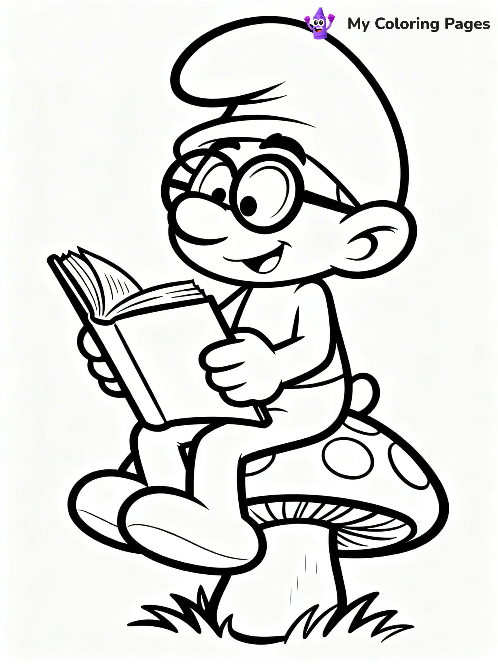 Smurf Coloring Pages - 3