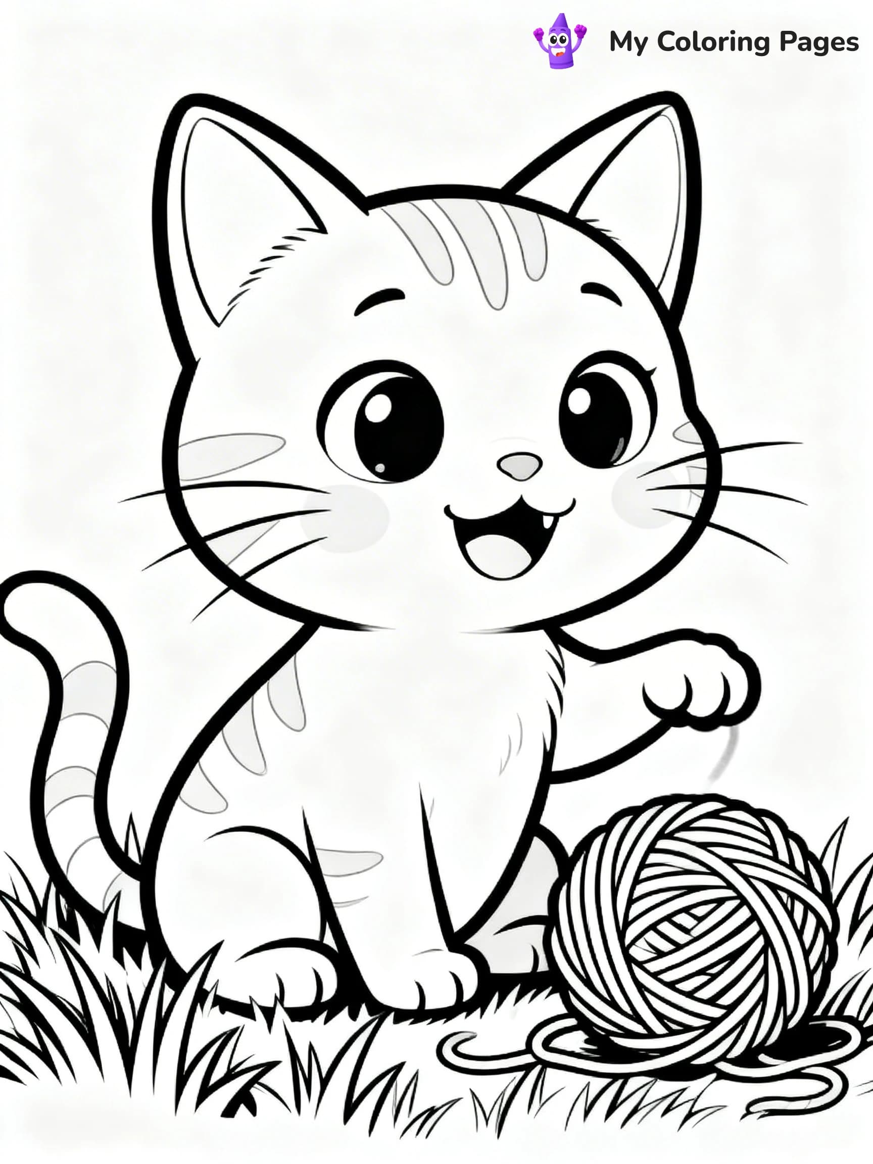 Talking Tom Coloring Pages - 24