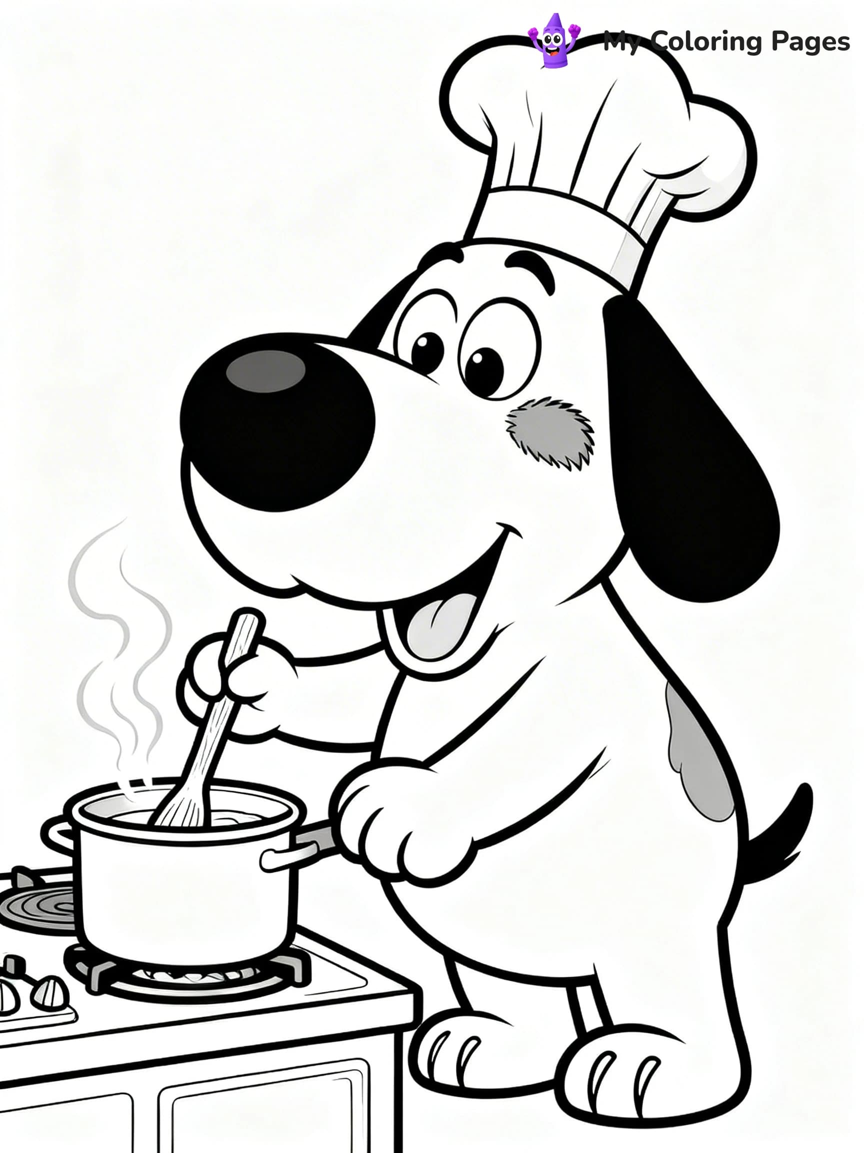 Talking Tom Coloring Pages - 6