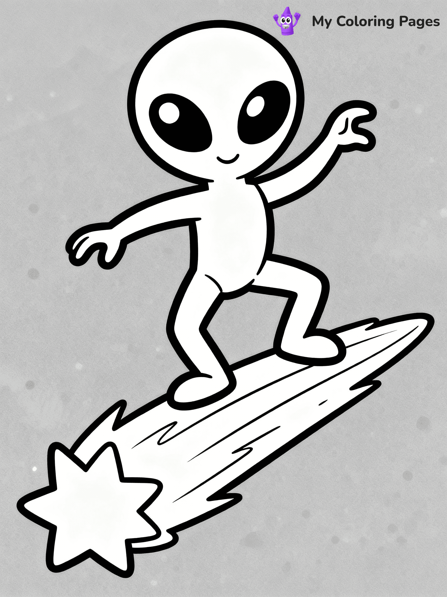 Alien Coloring Pages - 19