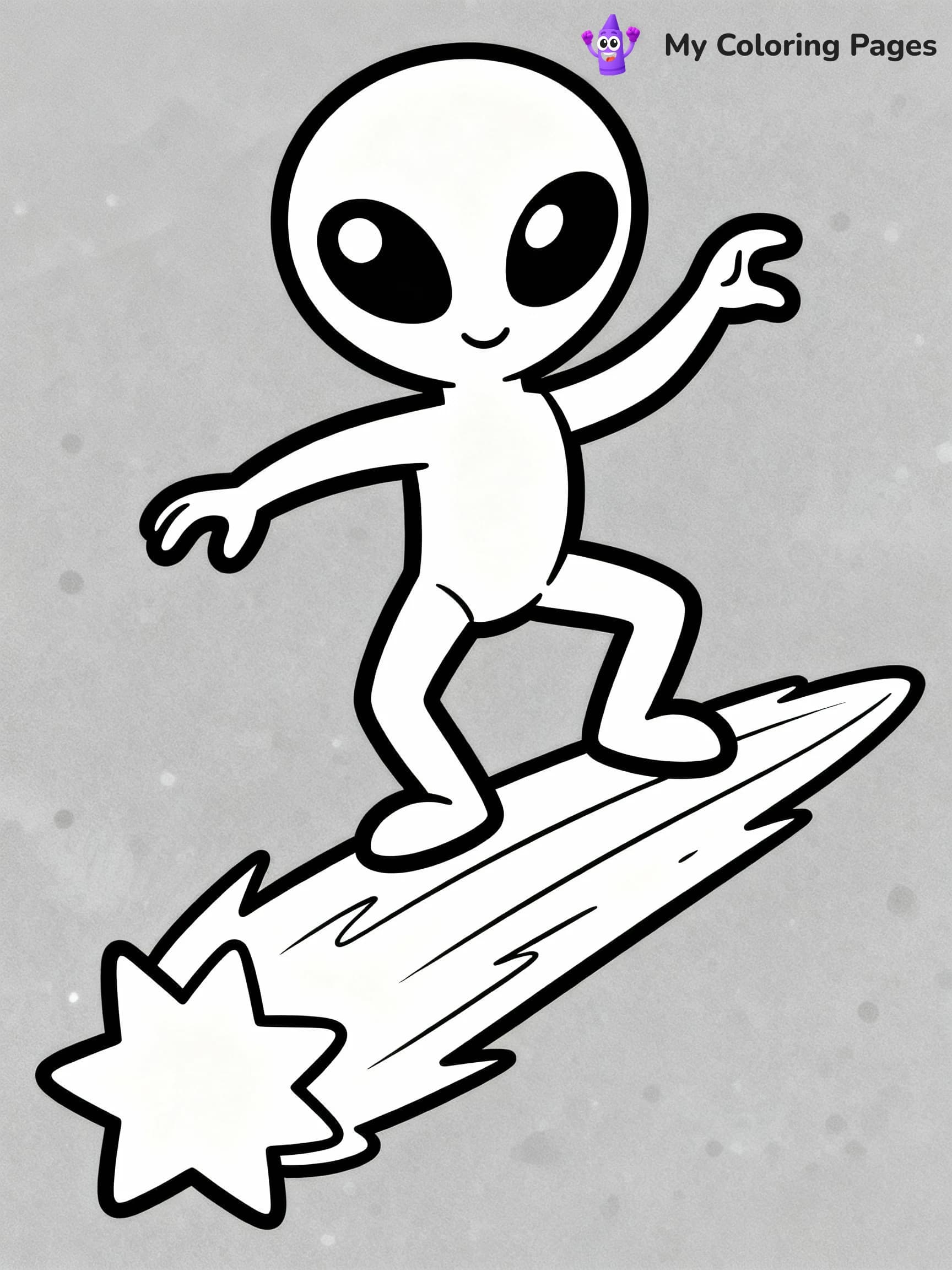 Alien Coloring Pages - 19