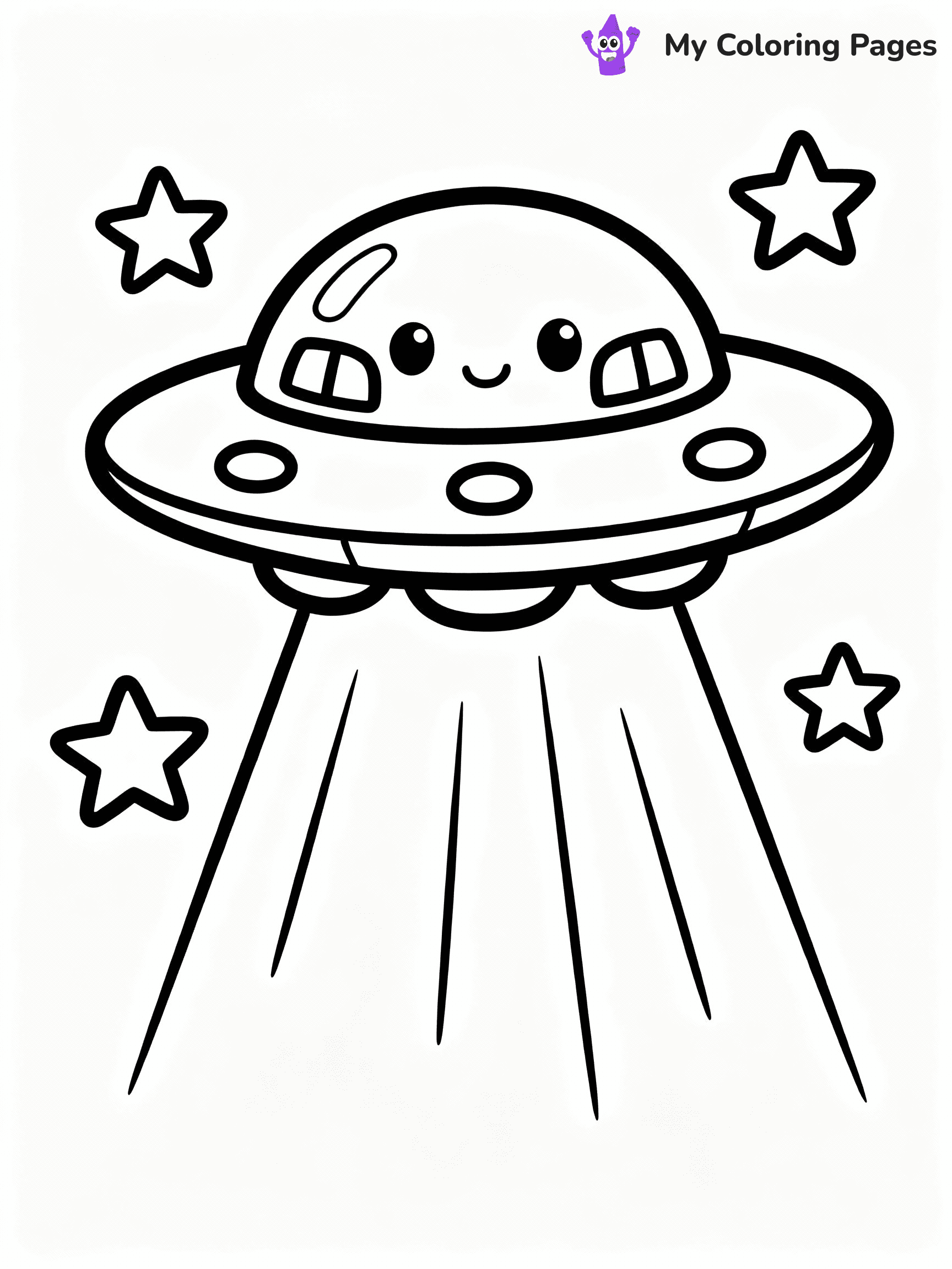 Alien Coloring Pages - 16