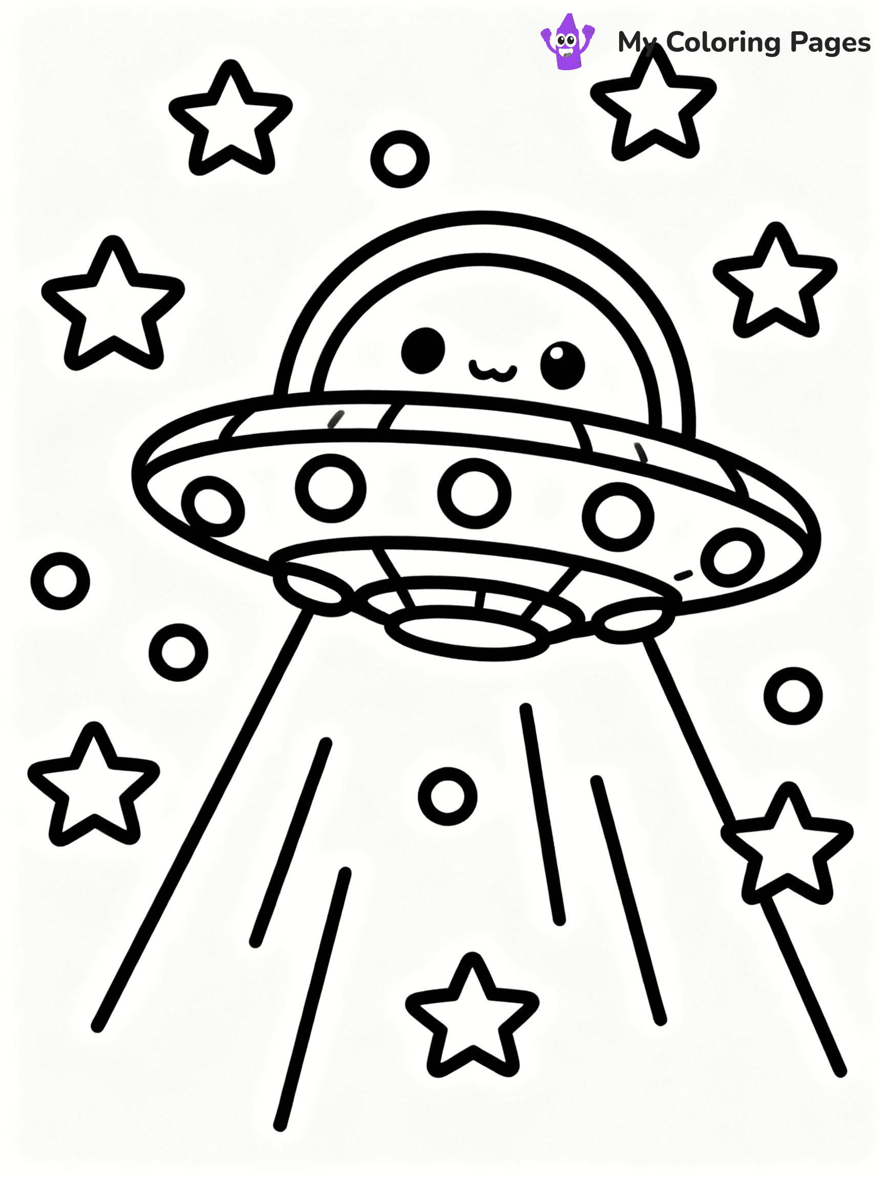 Alien Coloring Pages - 15