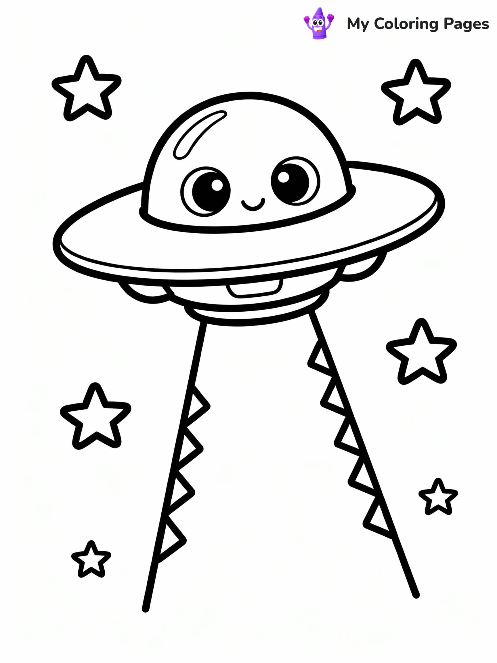 Alien Coloring Pages - 14