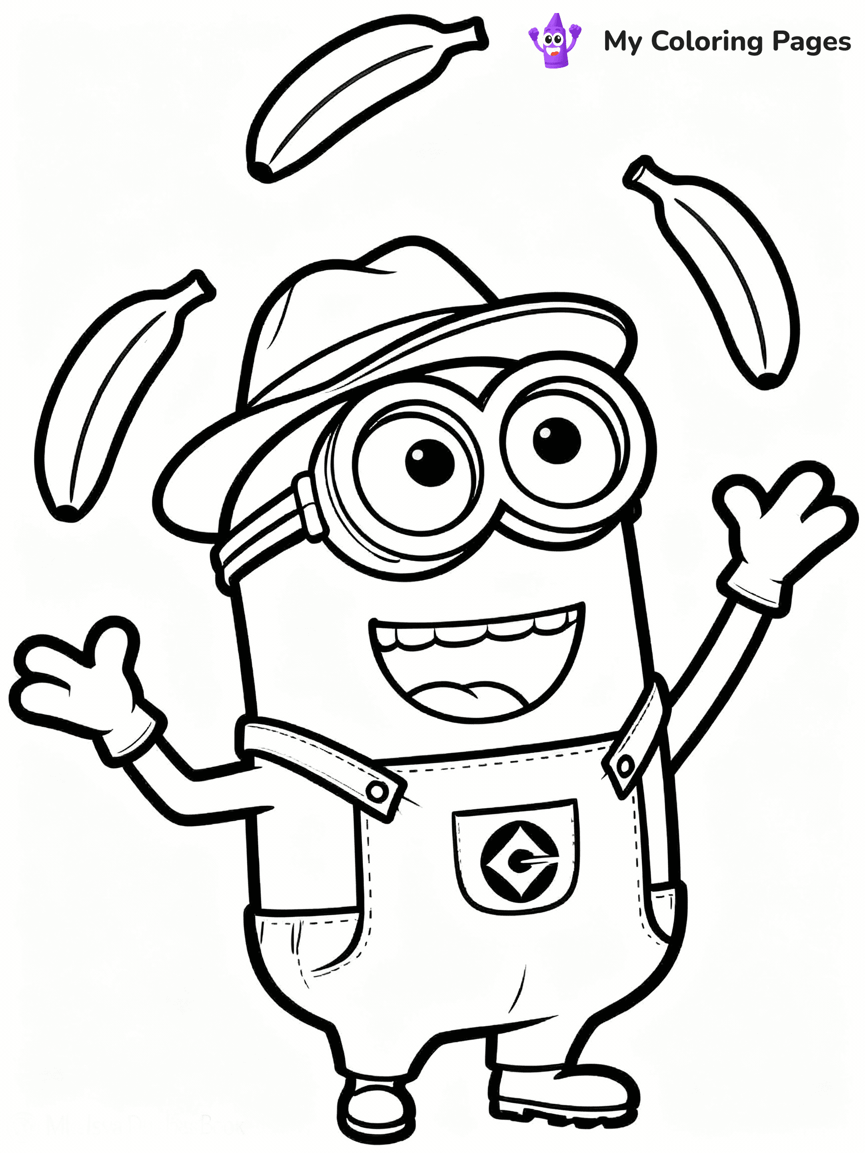 Minions Coloring Pages - 50