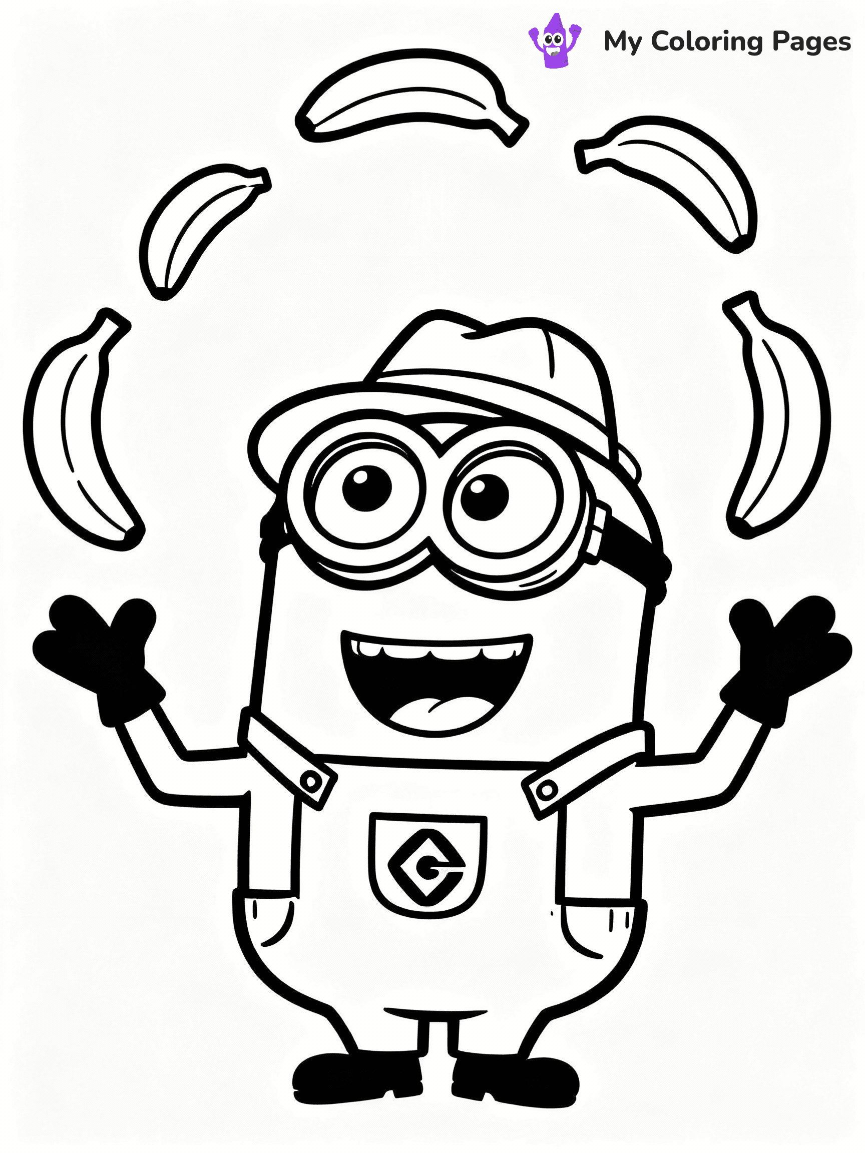 Minions Coloring Pages - 49