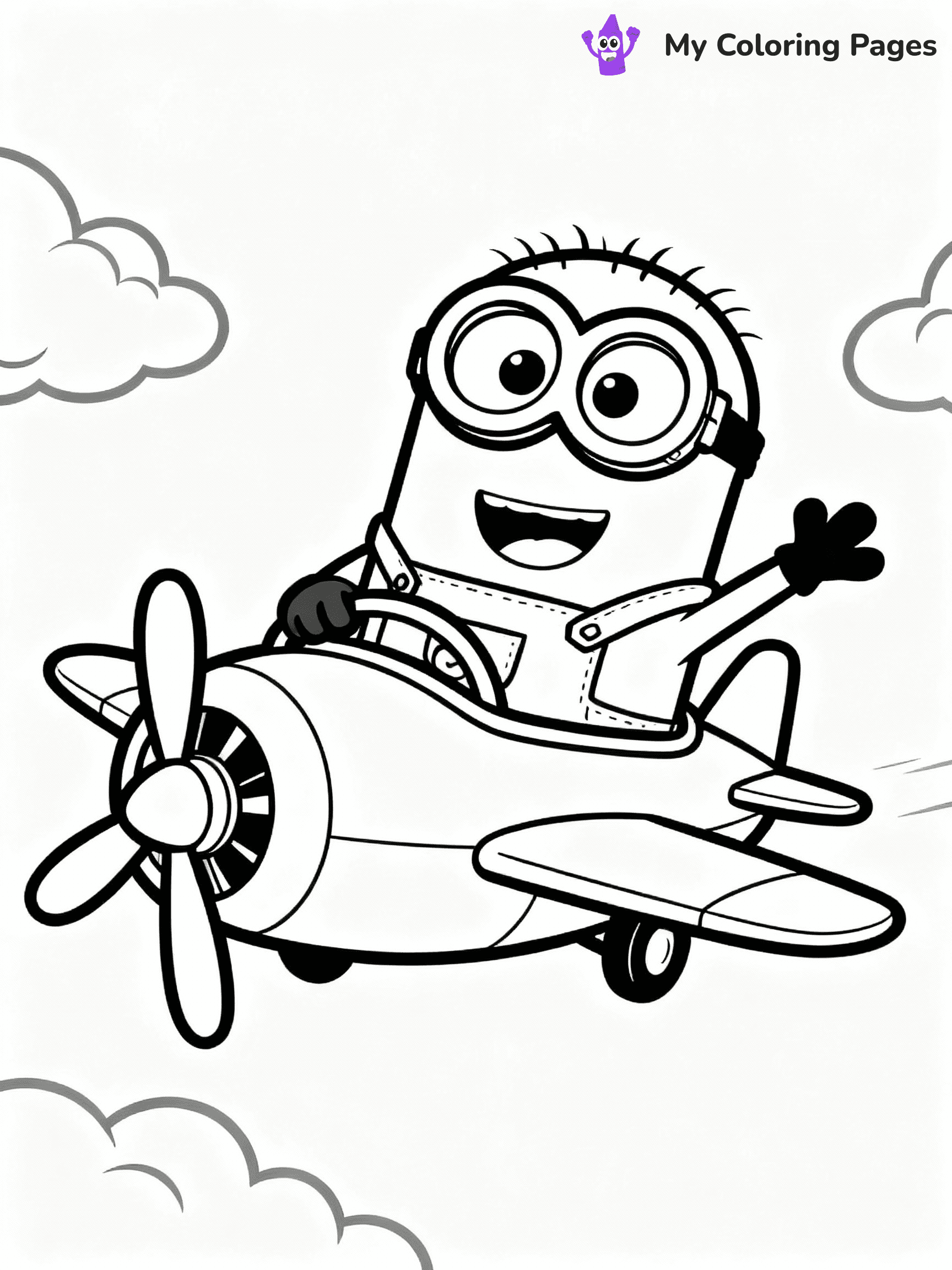 Minions Coloring Pages - 46
