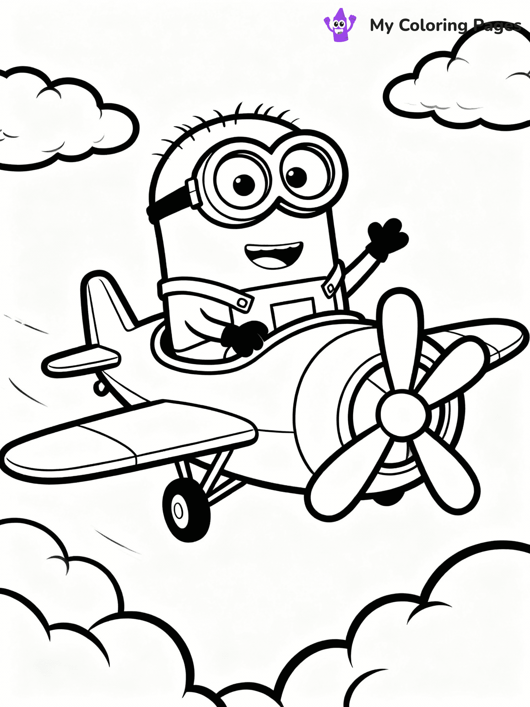 Minions Coloring Pages - 45