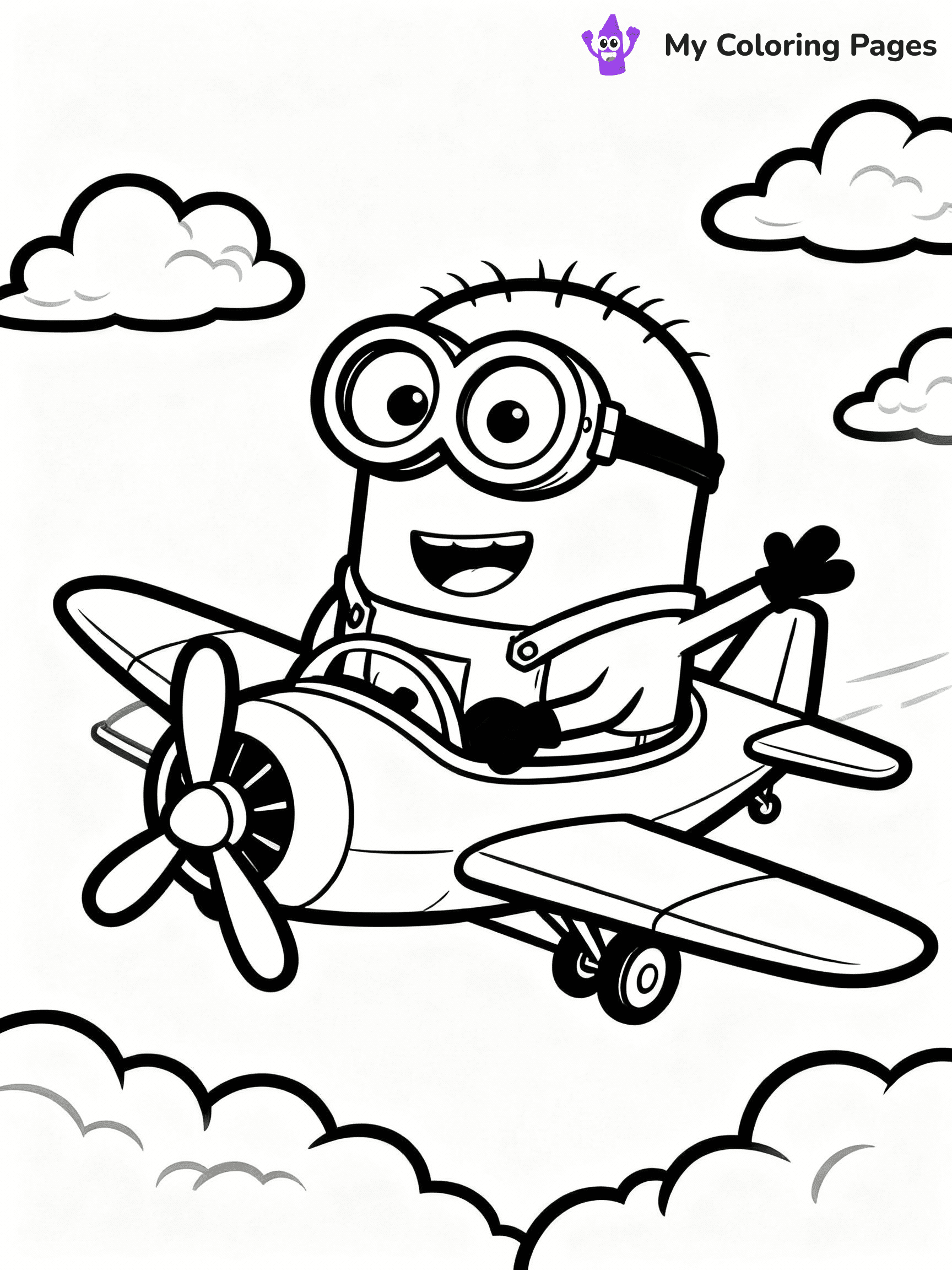 Minions Coloring Pages - 42
