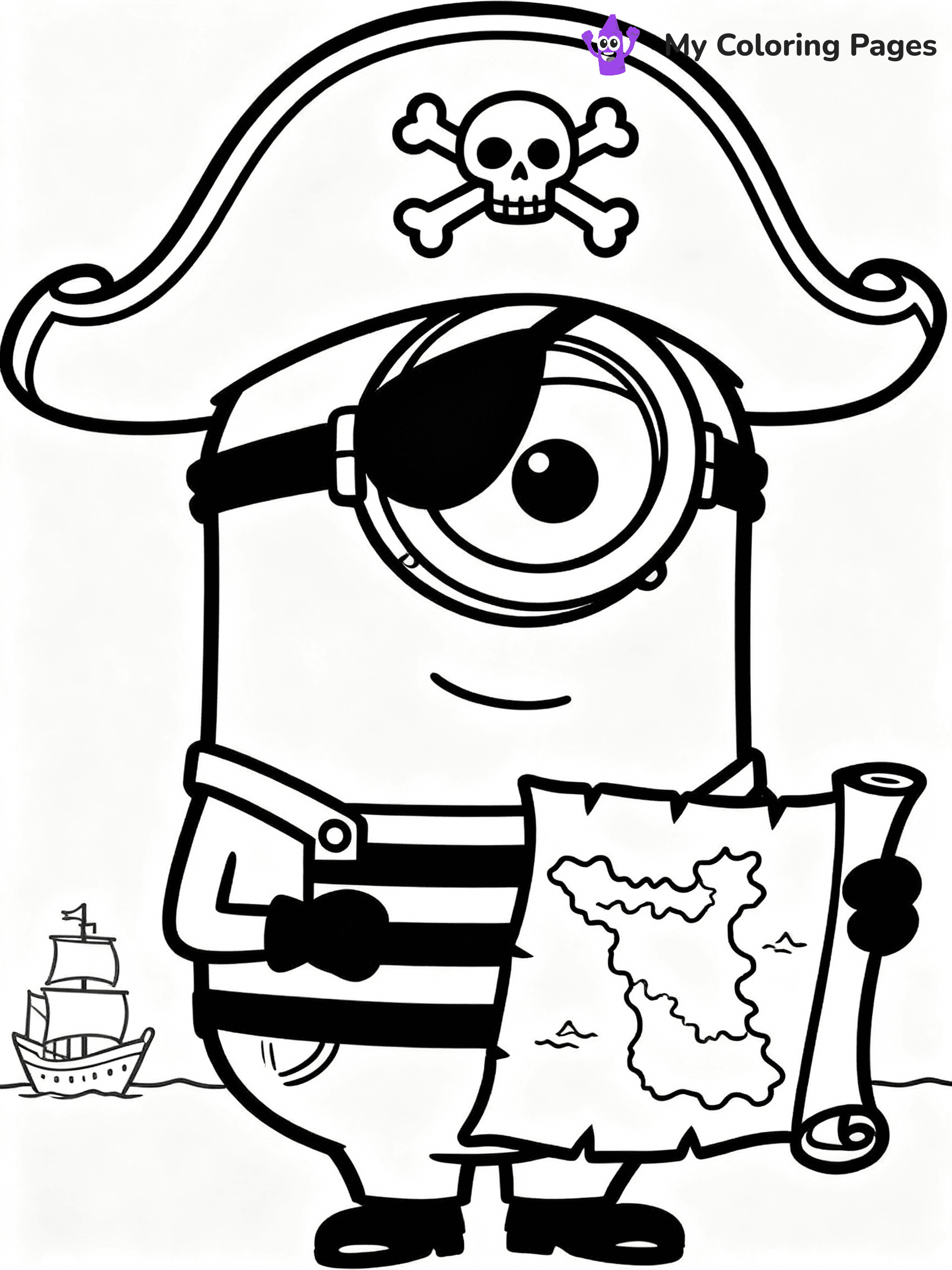 Minions Coloring Pages - 39