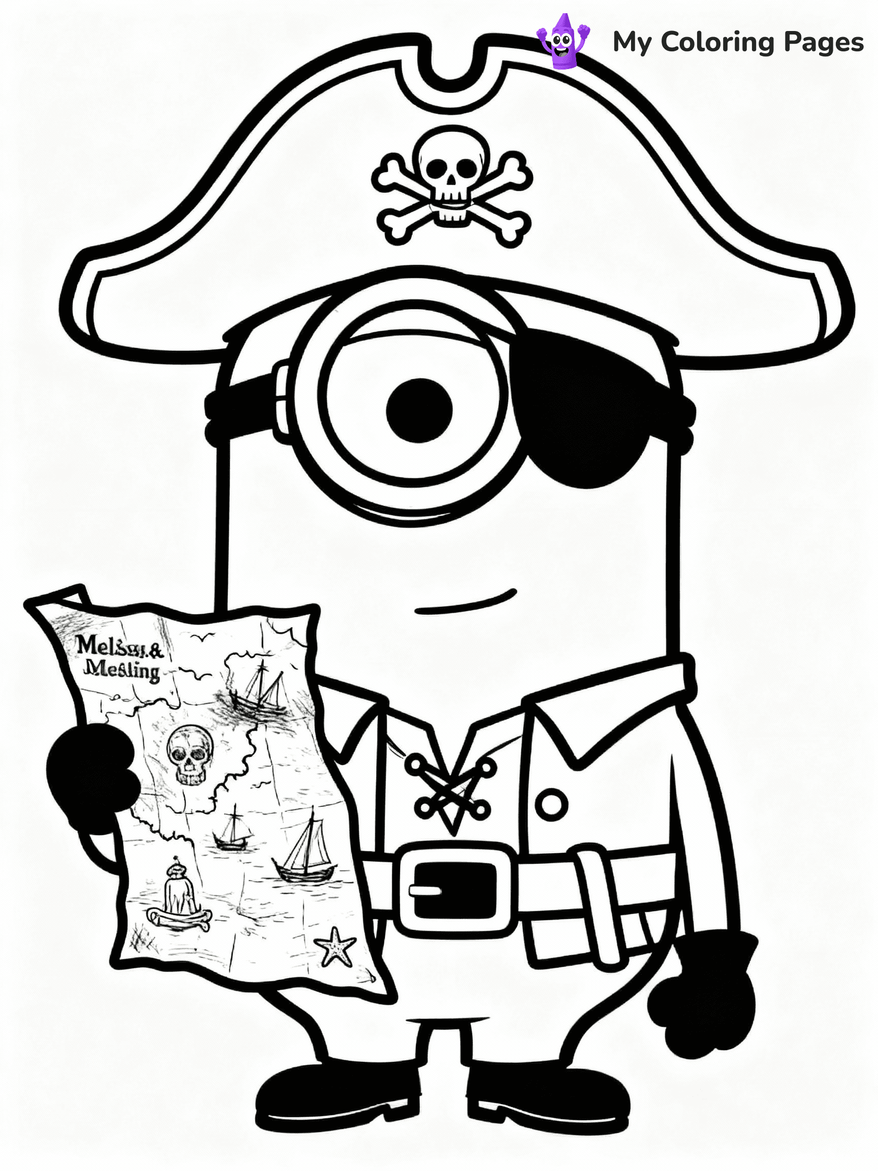 Minions Coloring Pages - 36