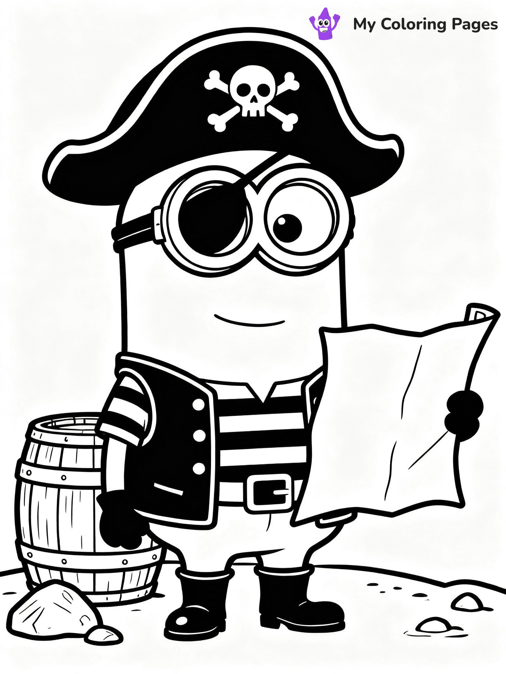 Minions Coloring Pages - 33