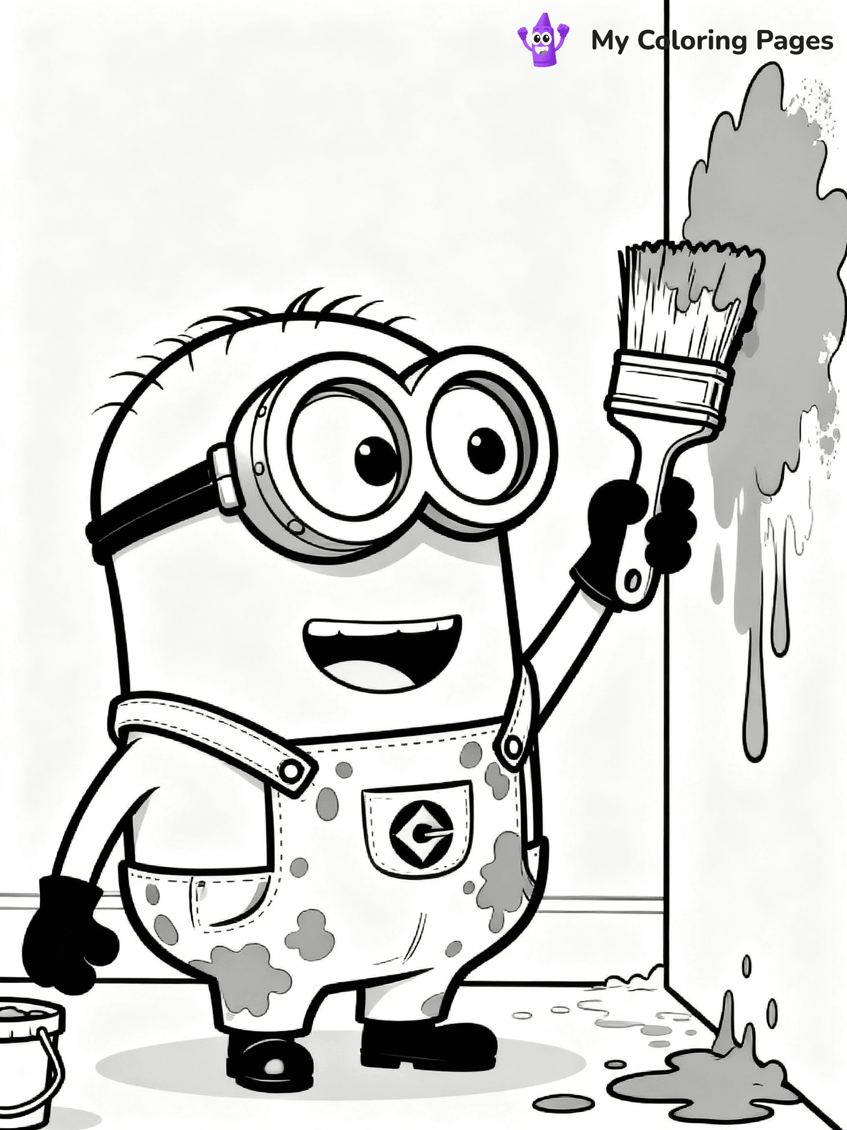Minions Coloring Pages - 29