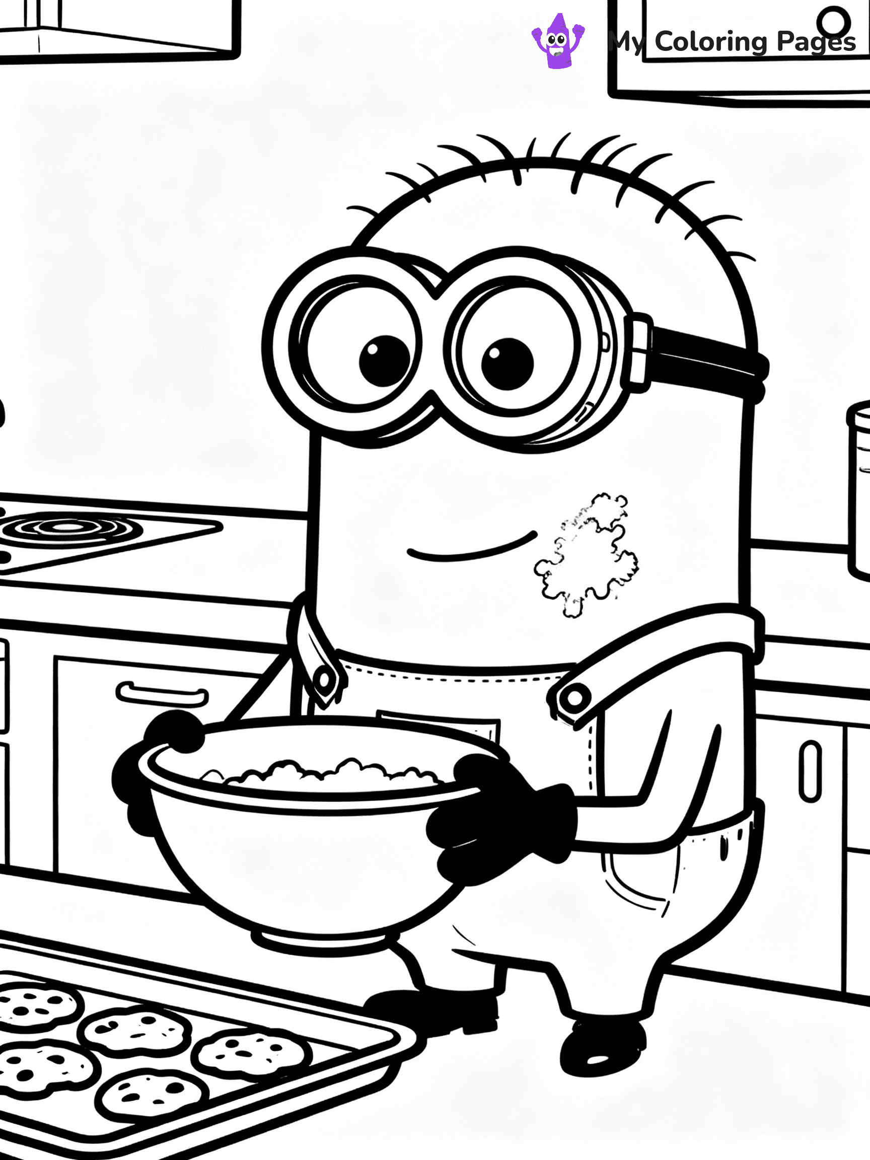 Minions Coloring Pages - 20