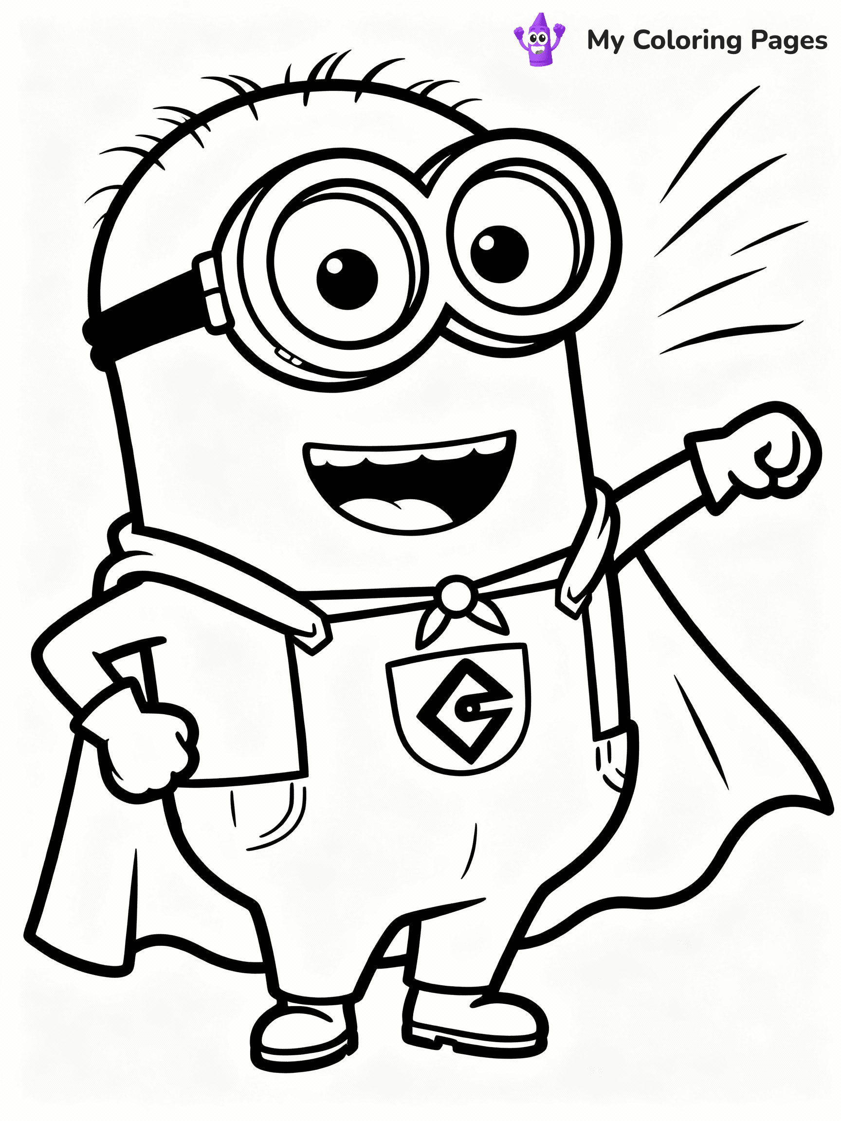 Minions Coloring Pages - 18