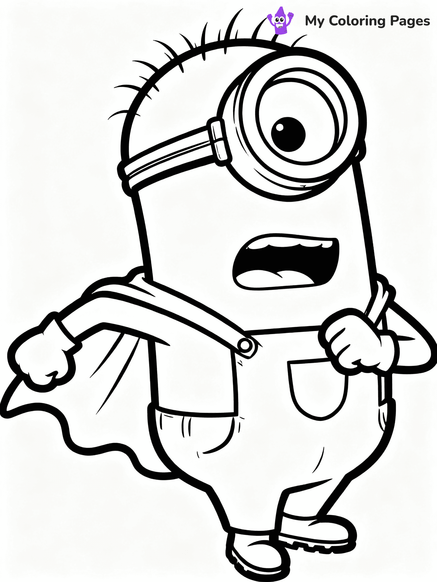 Minions Coloring Pages - 17