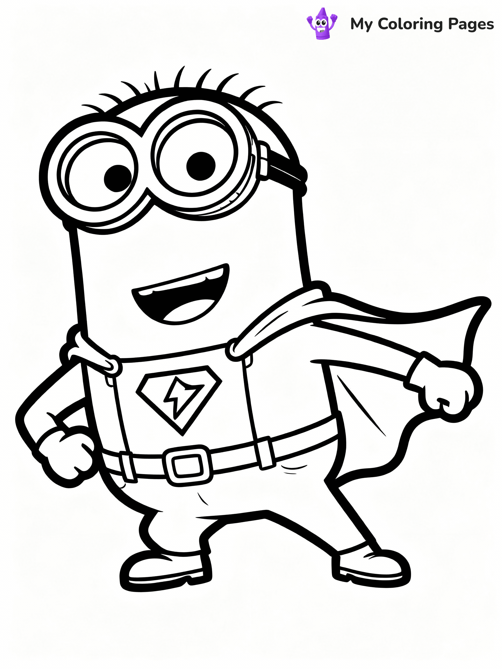 Minions Coloring Pages - 16