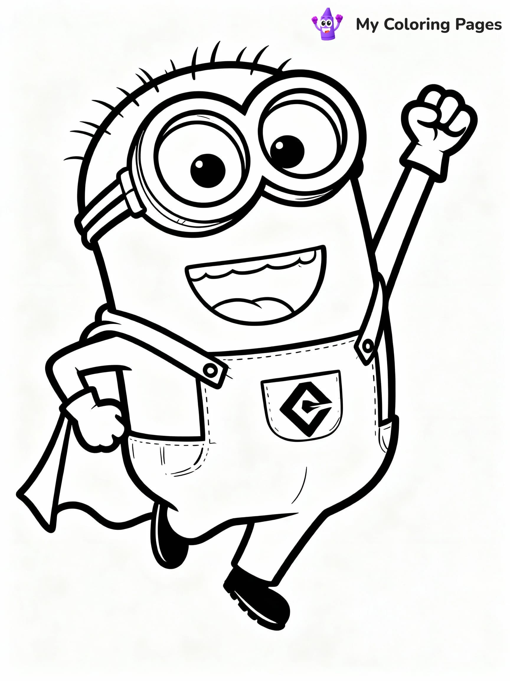 Minions Coloring Pages - 14