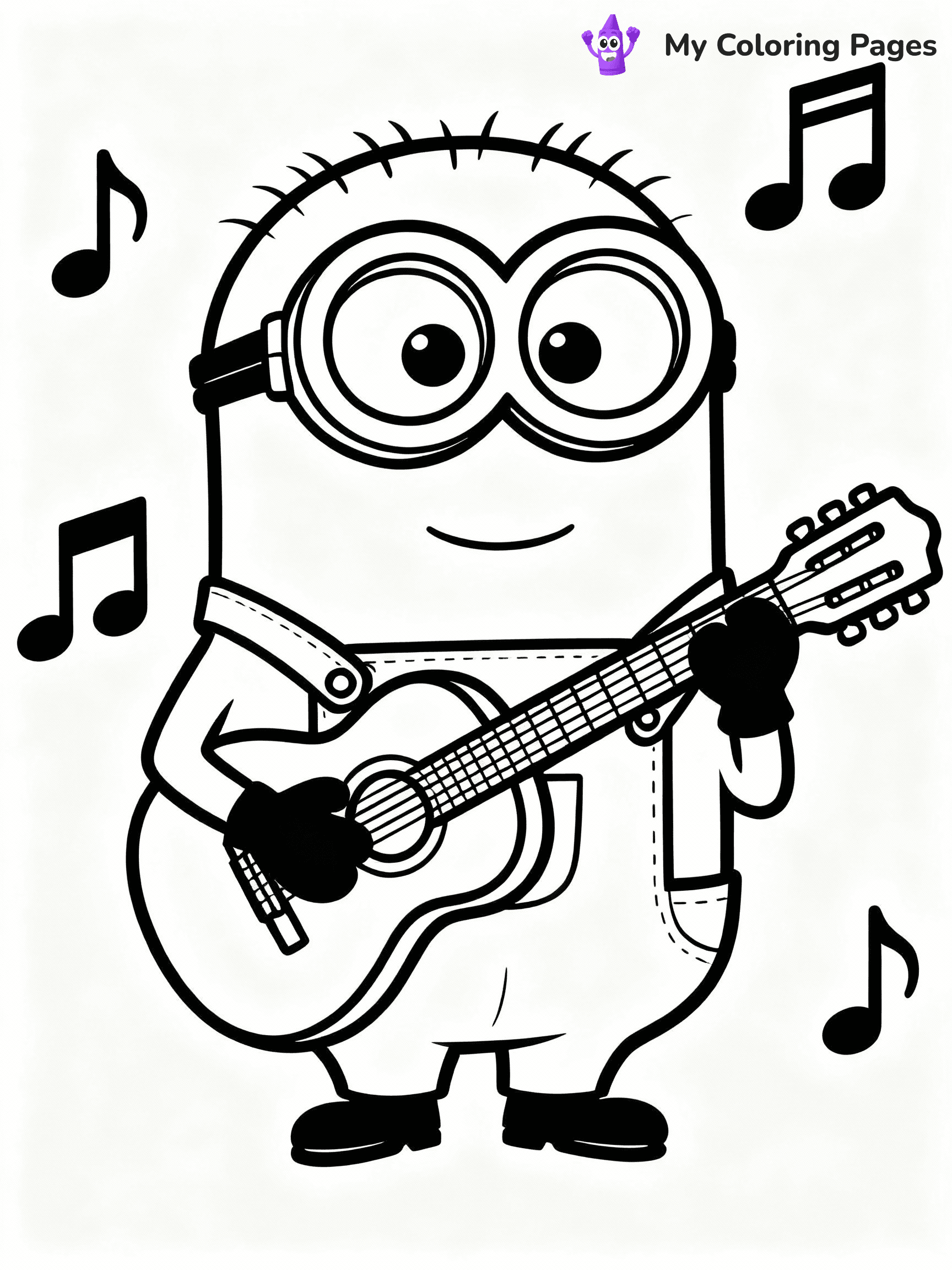 Minions Coloring Pages - 12