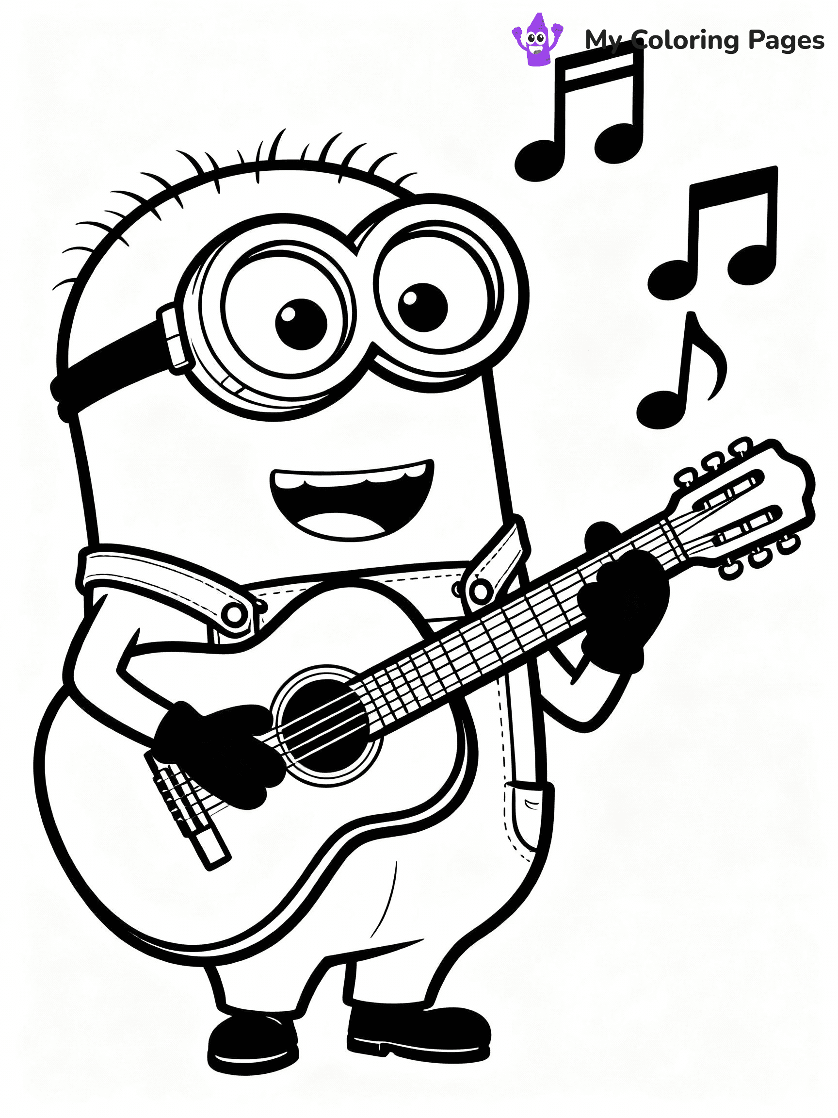 Minions Coloring Pages - 9