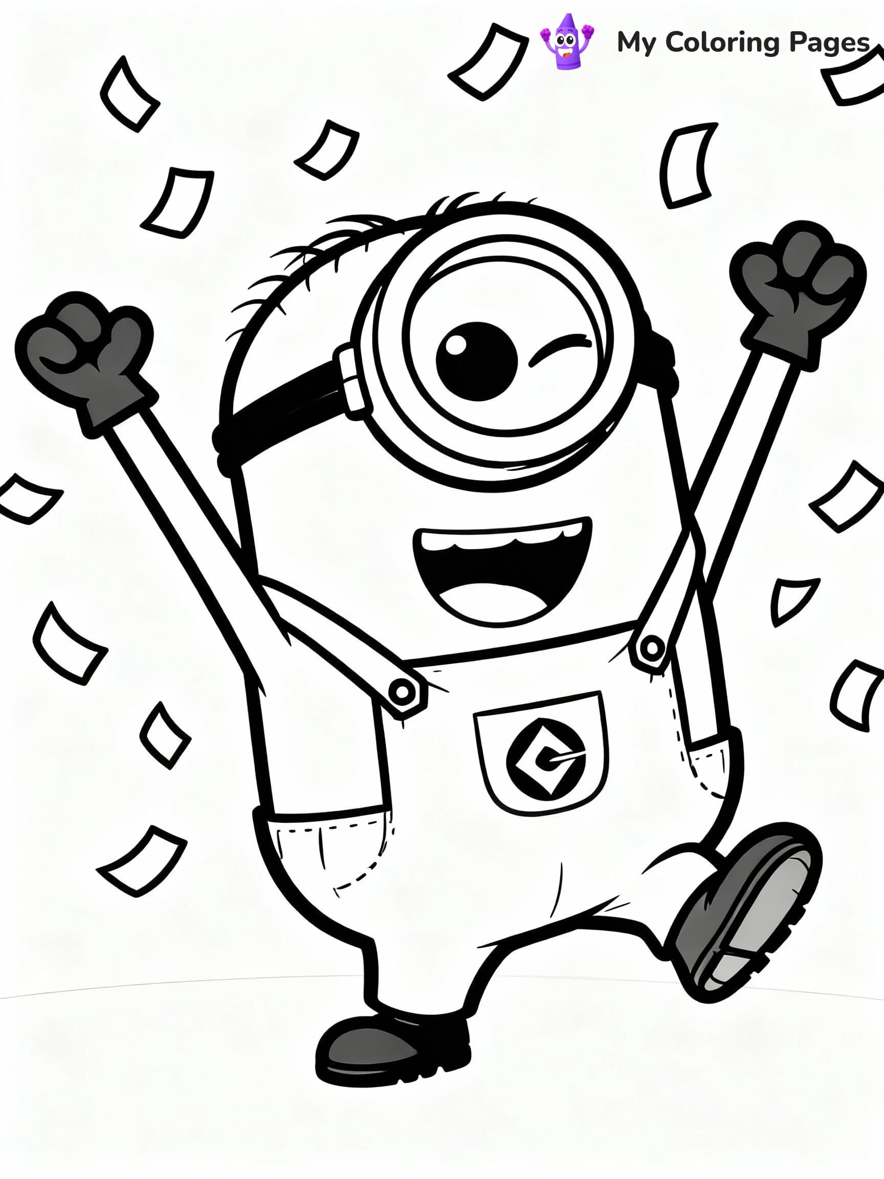Minions Coloring Pages - 6