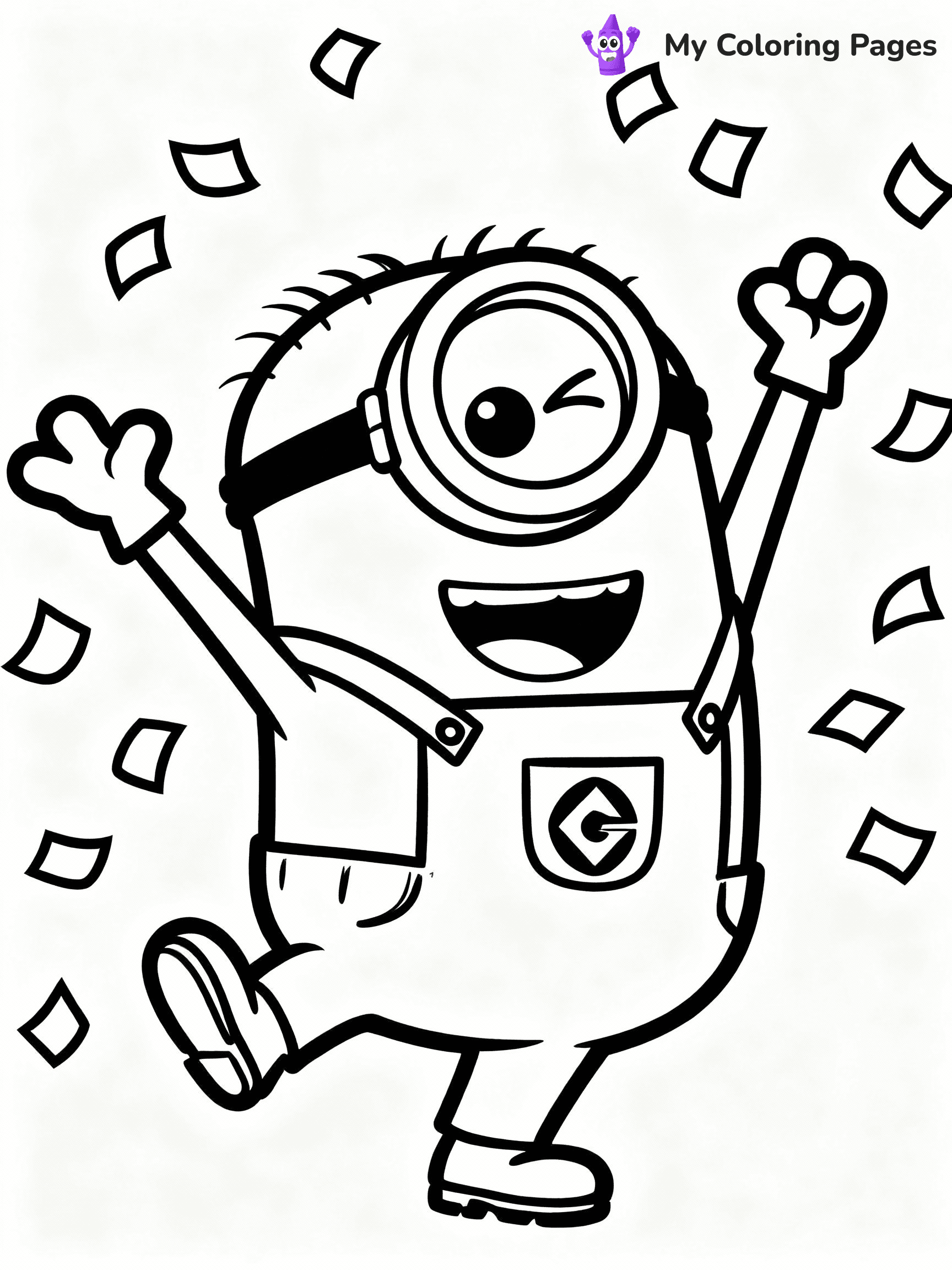Minions Coloring Pages - 5