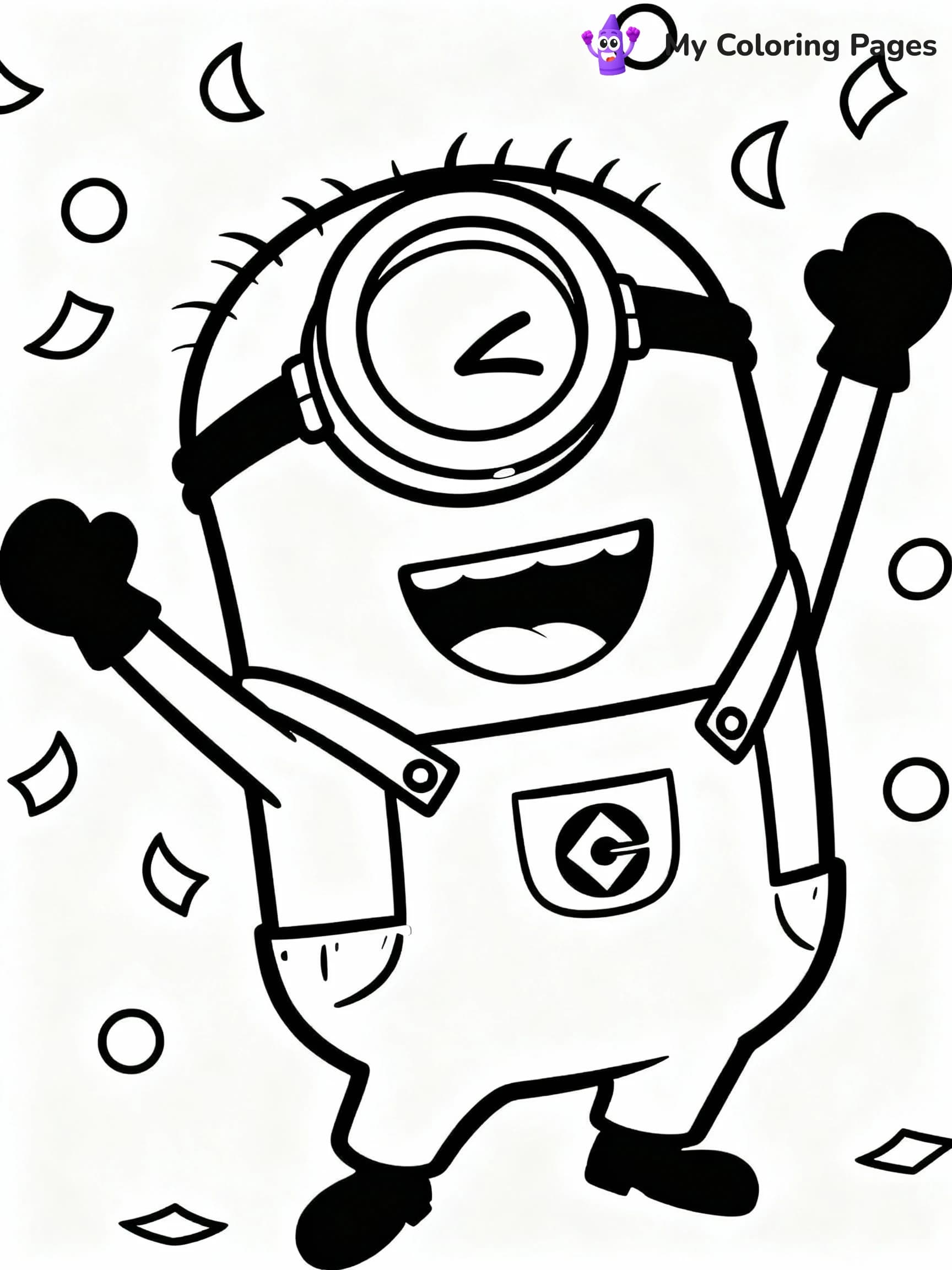 Minions Coloring Pages - 3