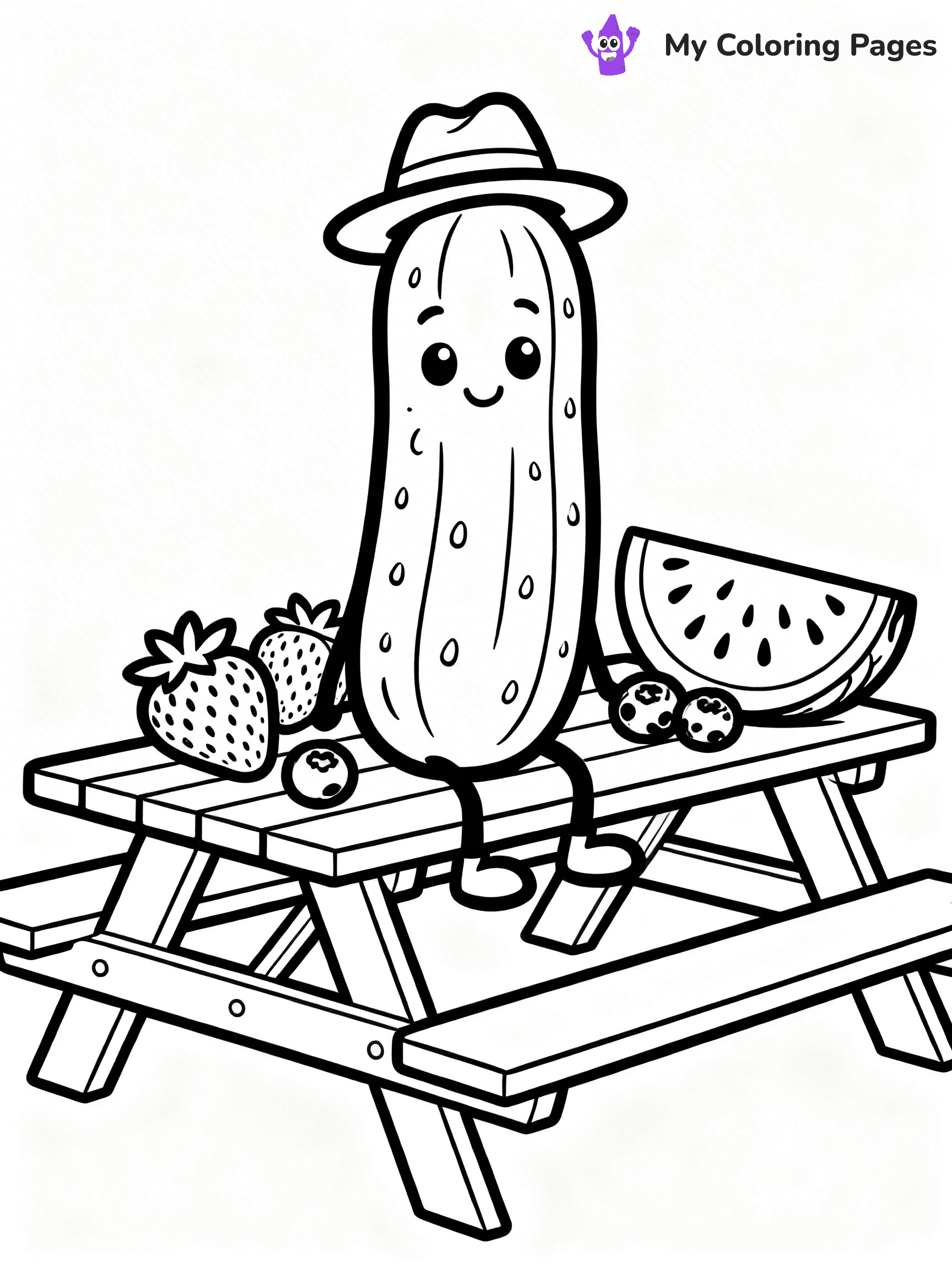 Pickle Coloring Pages - 29