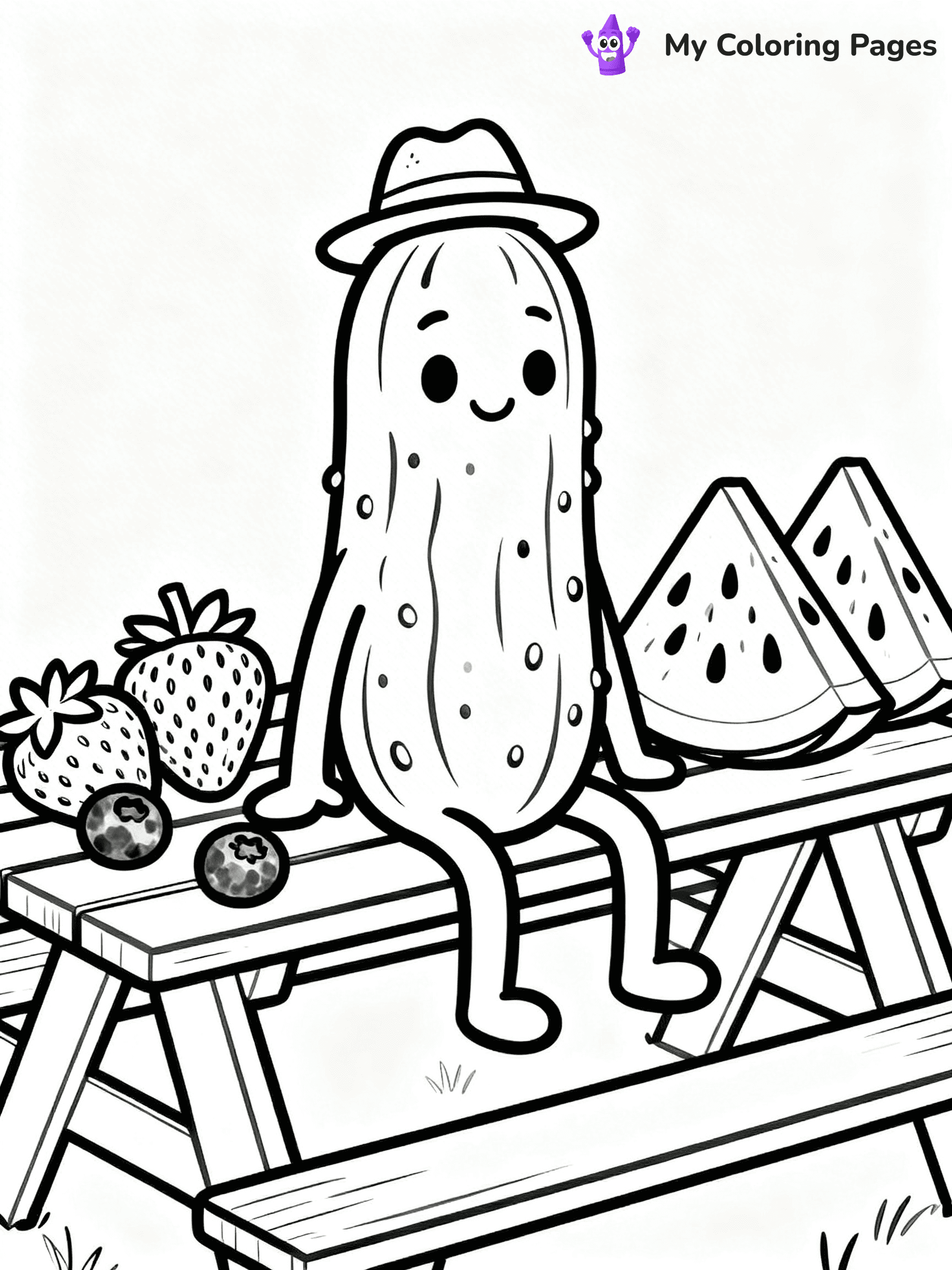 Pickle Coloring Pages - 26