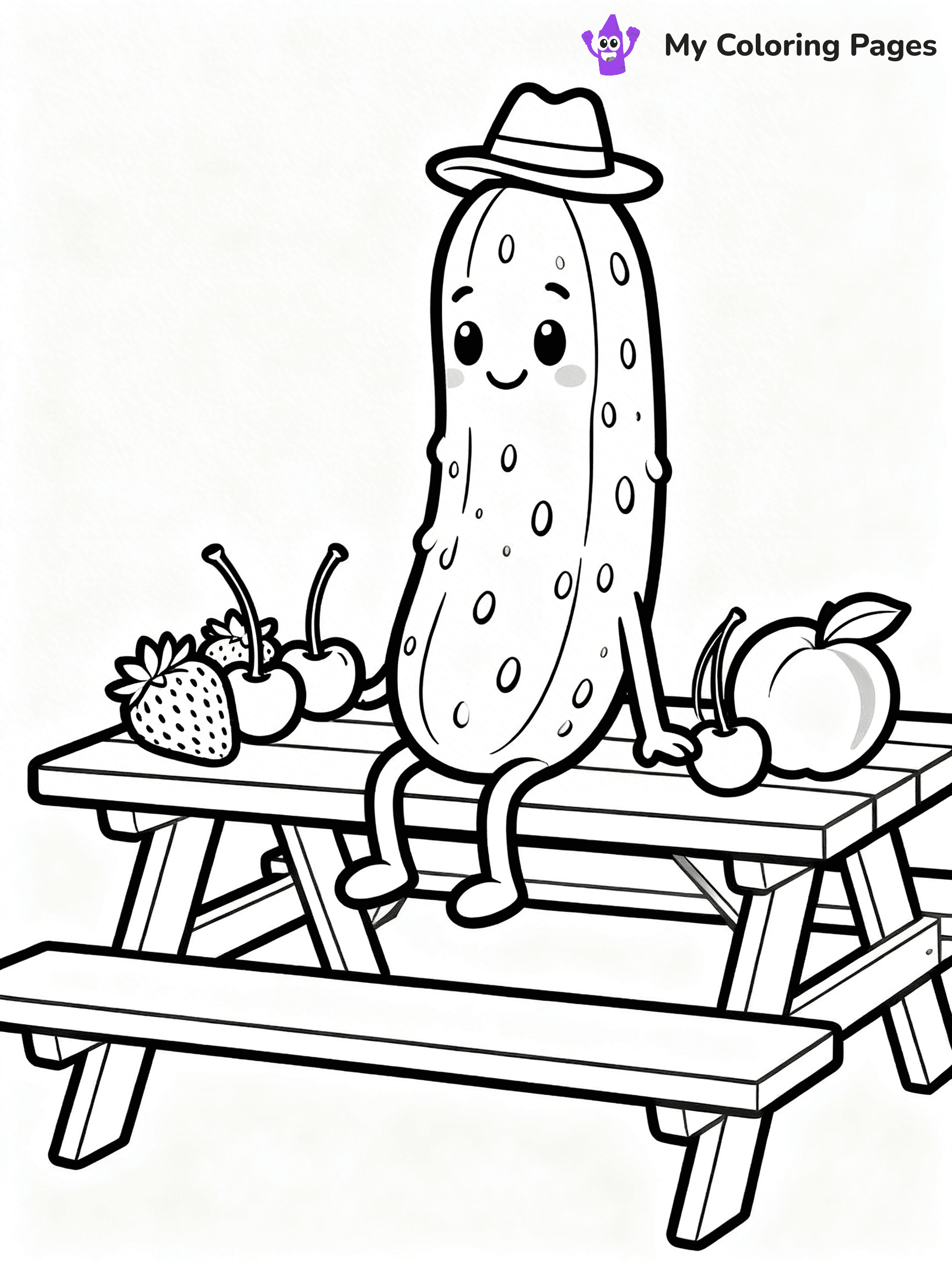 Pickle Coloring Pages - 24