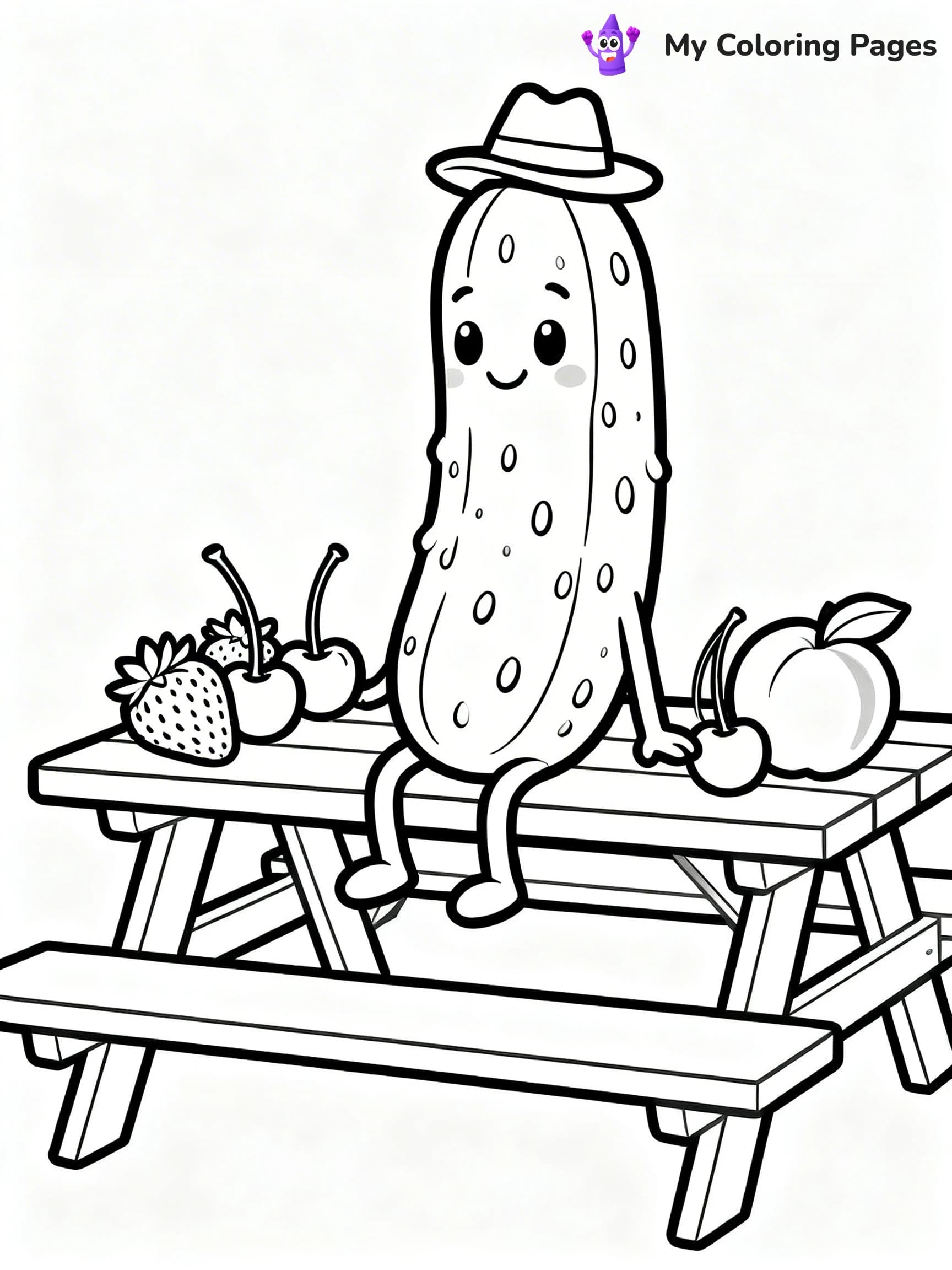Pickle Coloring Pages - 24