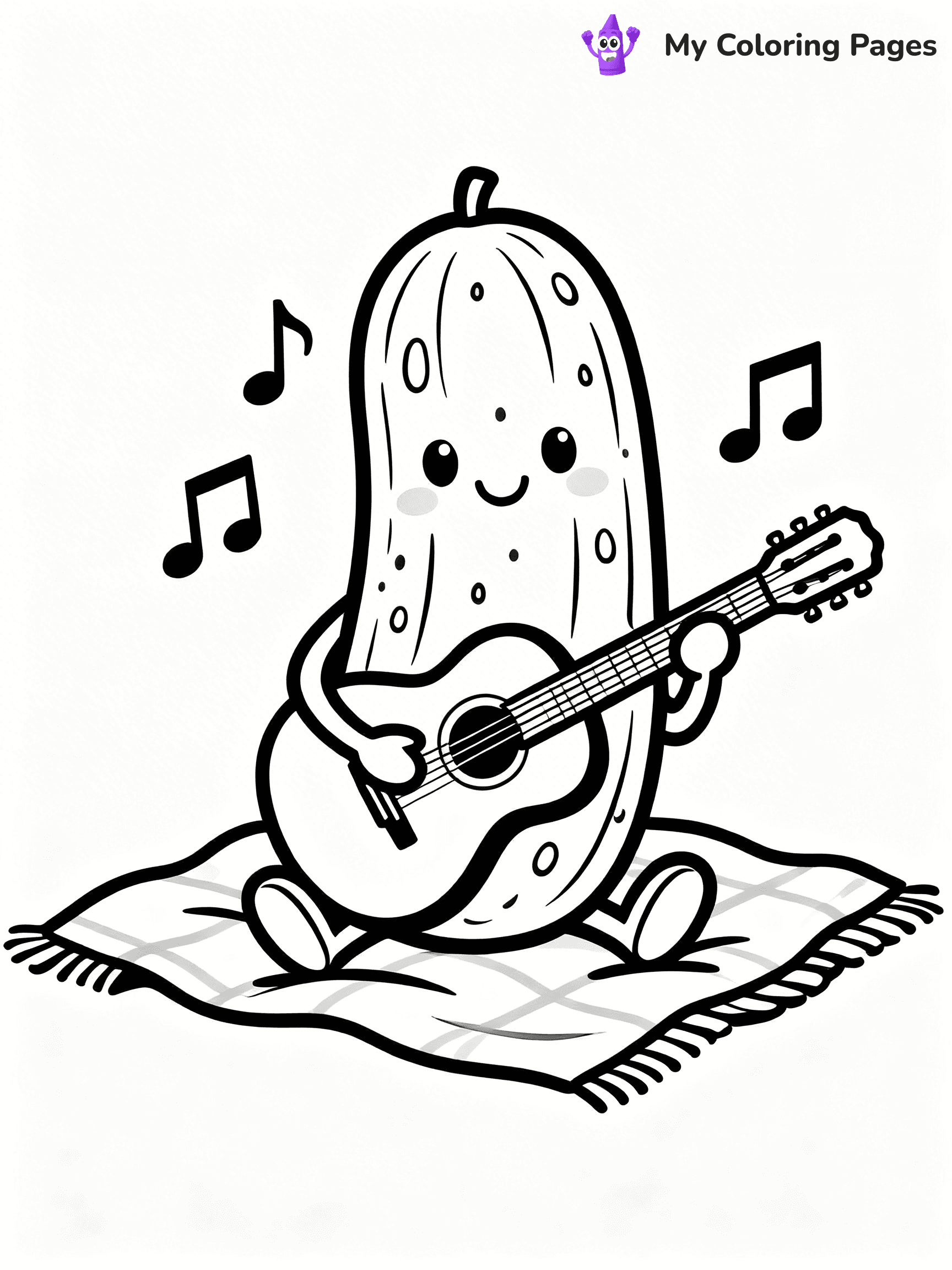 Pickle Coloring Pages - 19