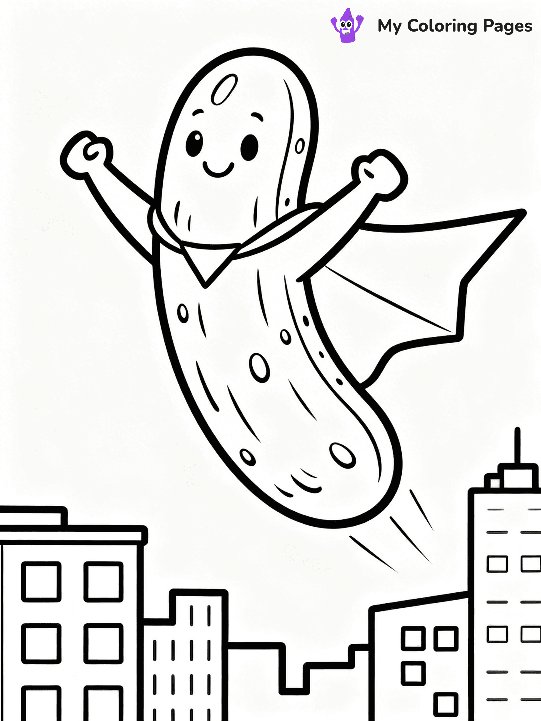 Pickle Coloring Pages - 17