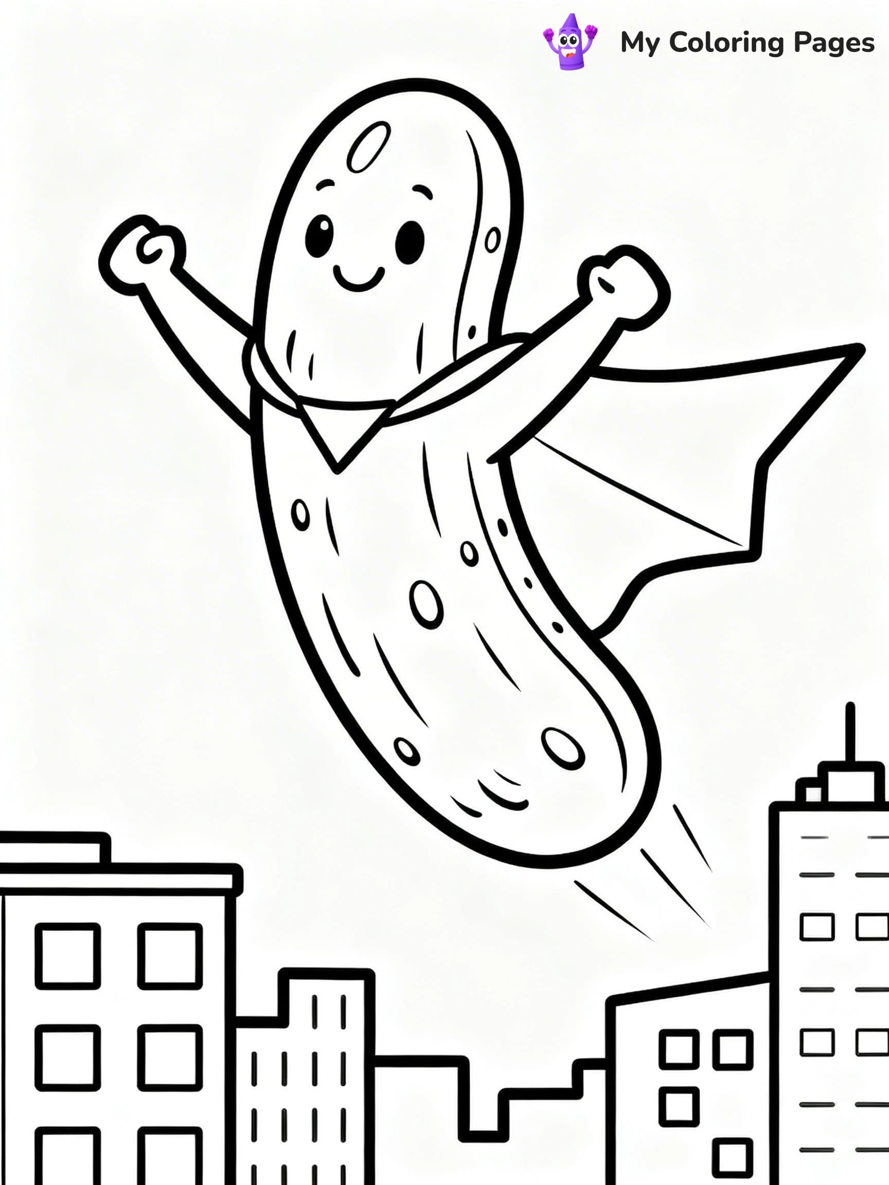 Pickle Coloring Pages - 17
